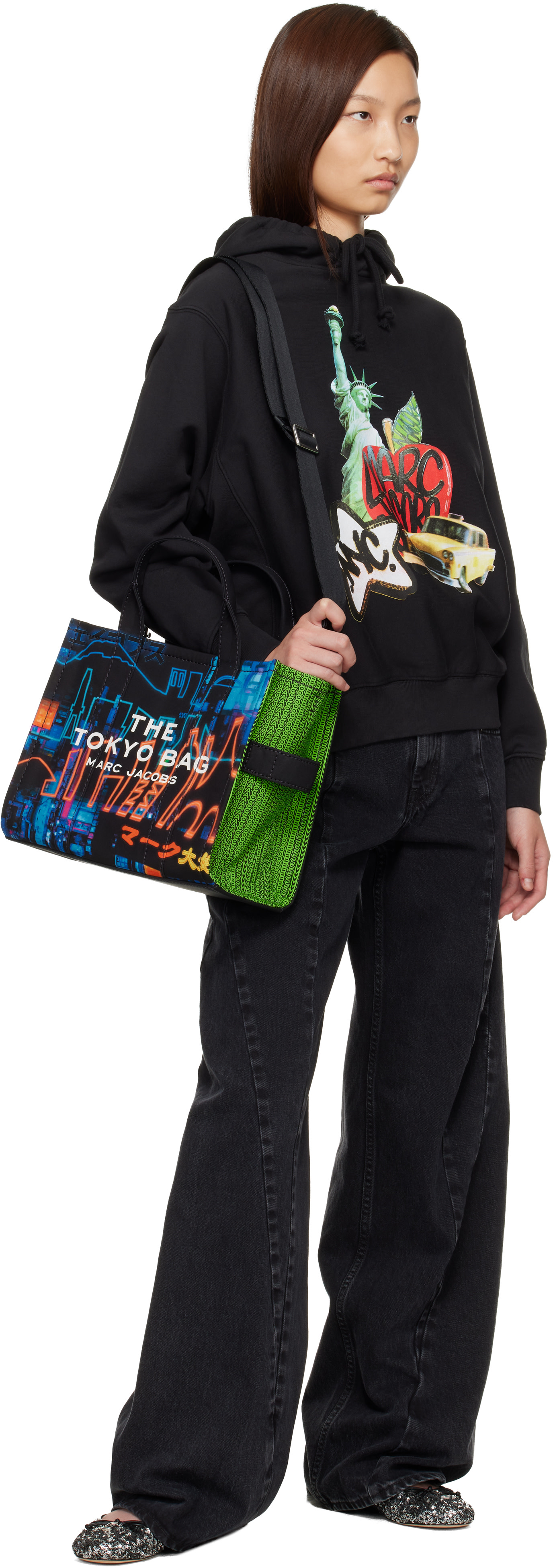 マークス　エディシォン・ドゥ・トーキョー Marc Jacobs: SSENSE限定 マルチカラー 'The Tokyo' City トートバッグ