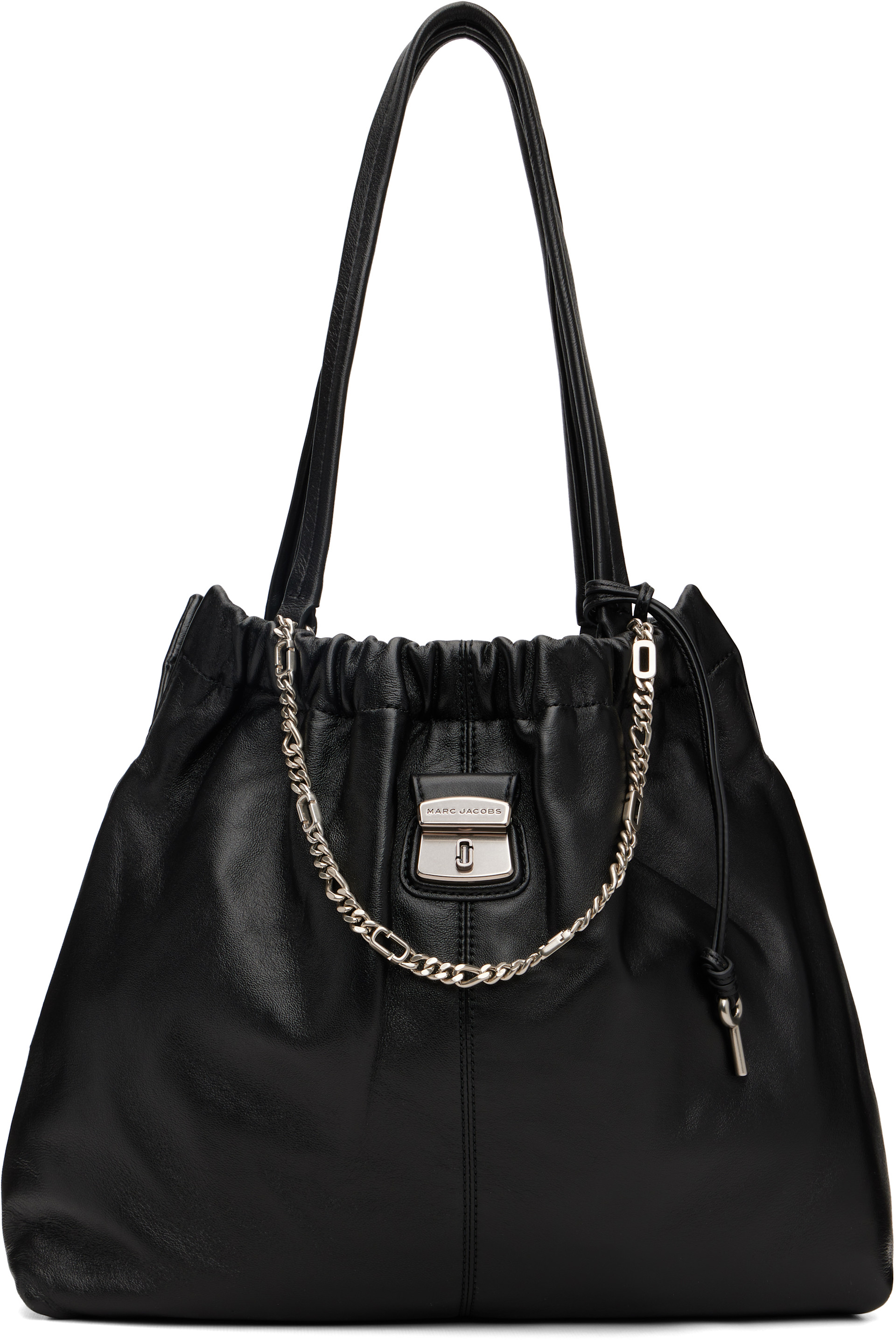 Marc Jacobs: ブラック 'The Cristina' トートバッグ | SSENSE 日本