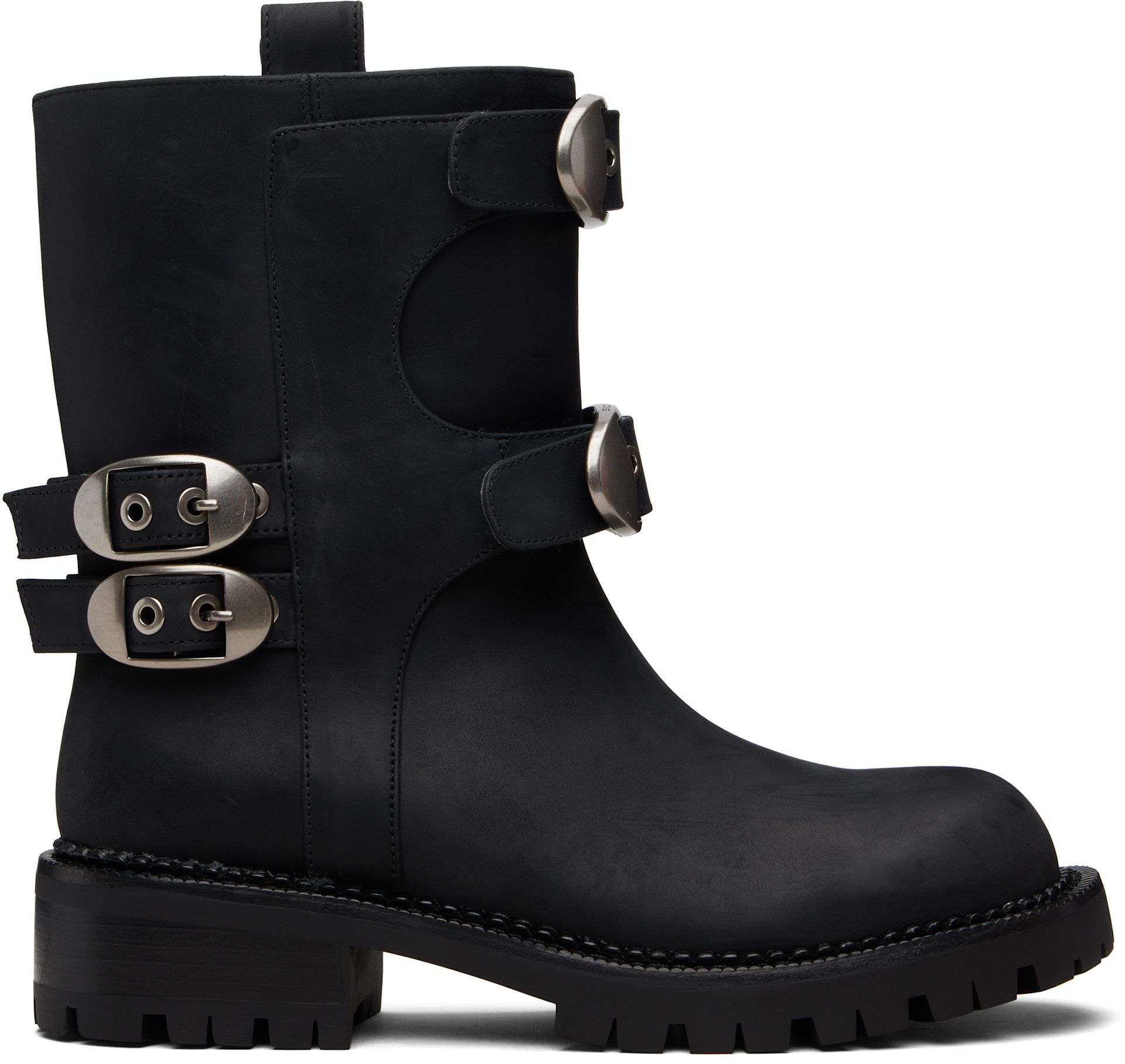 Marc Jacobs - Bottes motard Kiki noires