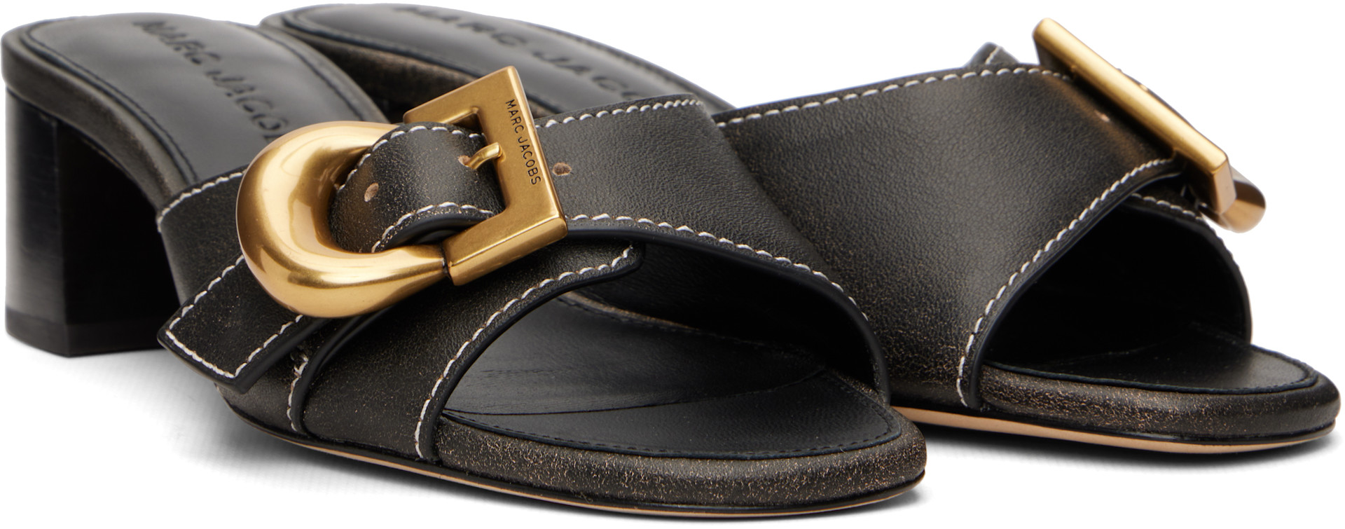 Marc Jacobs - Sandales à talon Doll noires