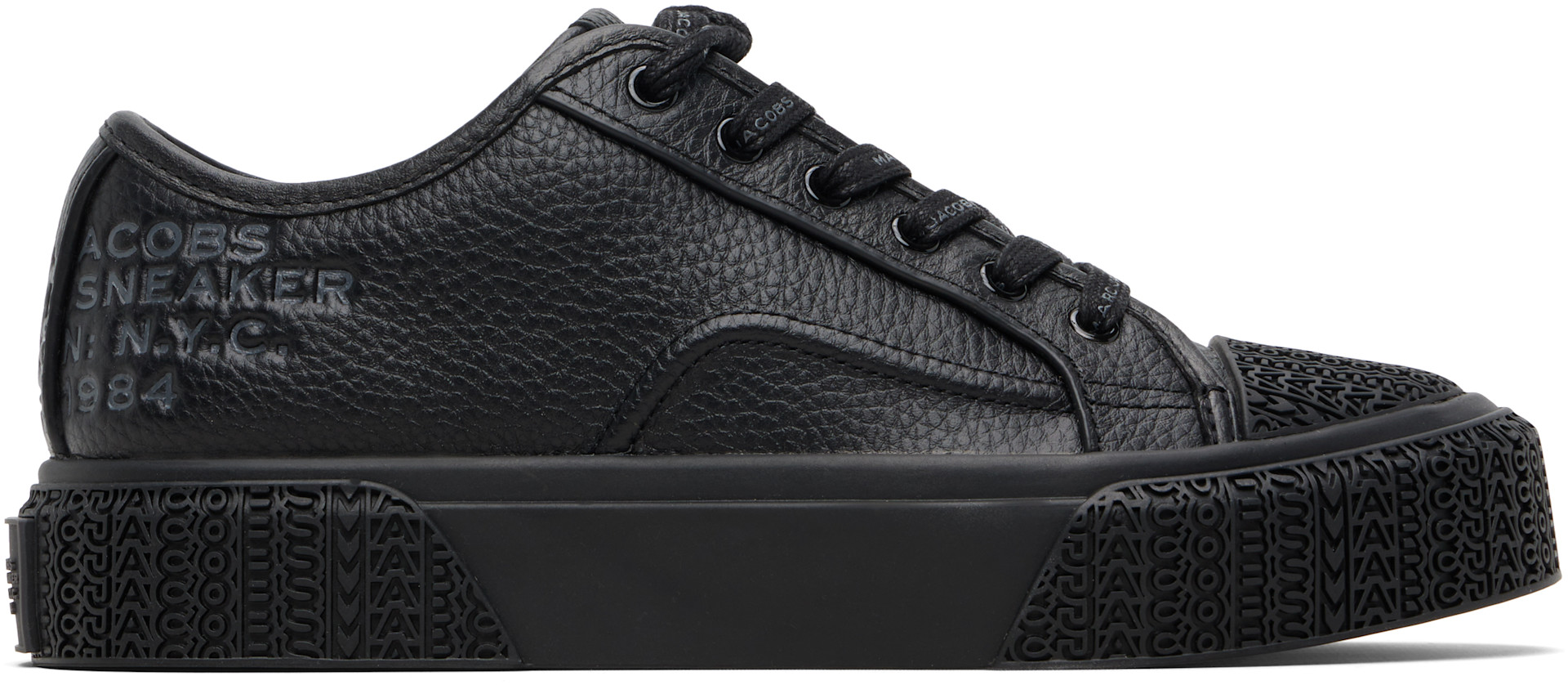 Marc Jacobs - Baskets noires en cuir