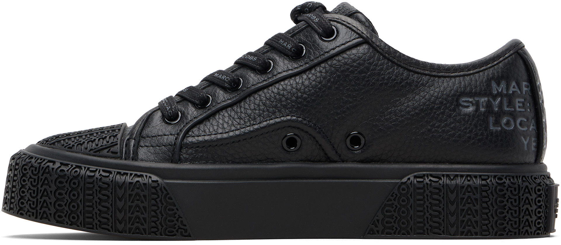 Marc Jacobs - Baskets noires en cuir