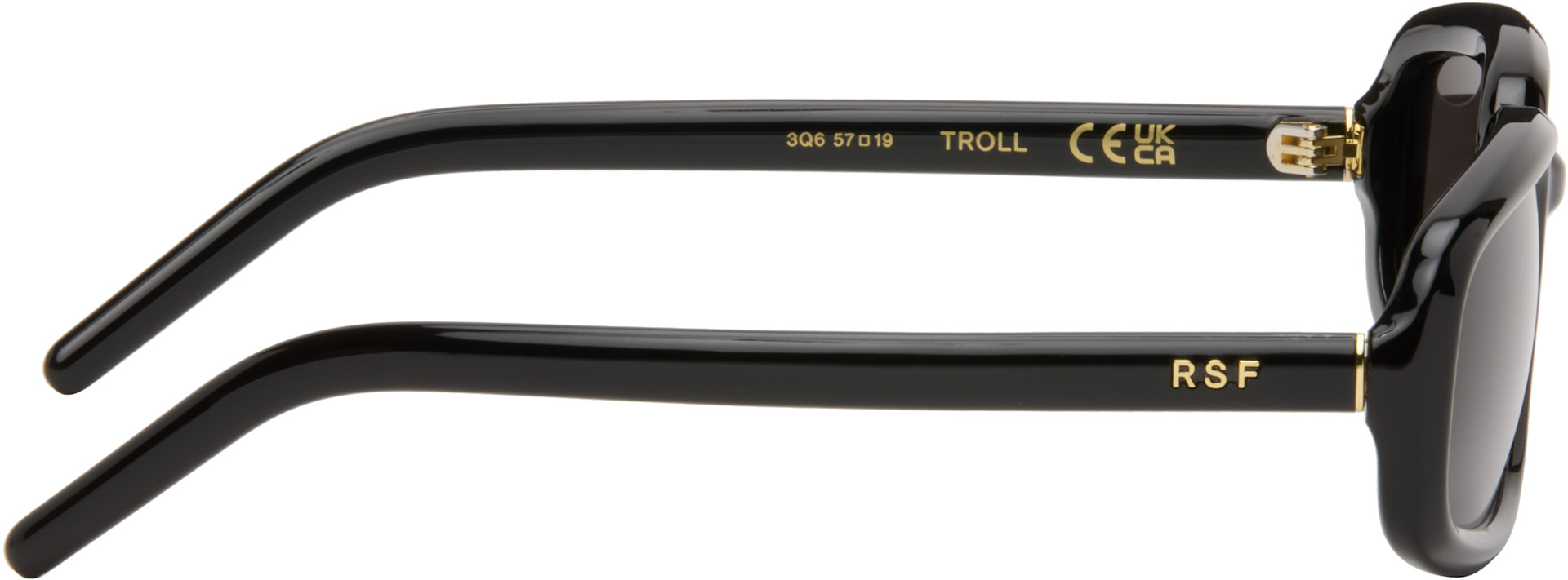 RETROSUPERFUTURE - Lunettes de soleil Troll noires