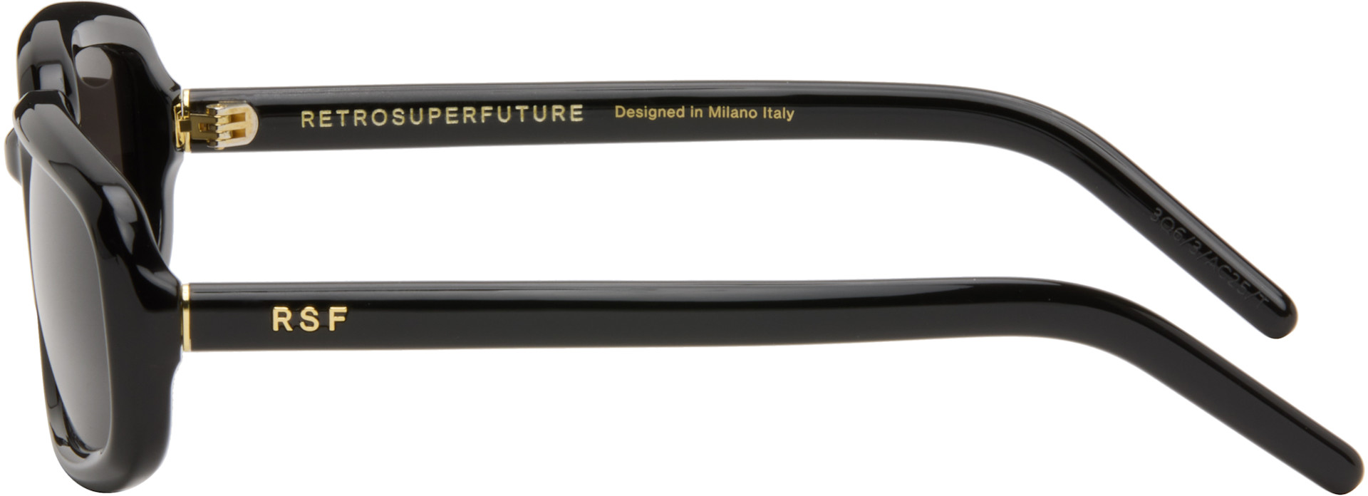 RETROSUPERFUTURE - Lunettes de soleil Troll noires