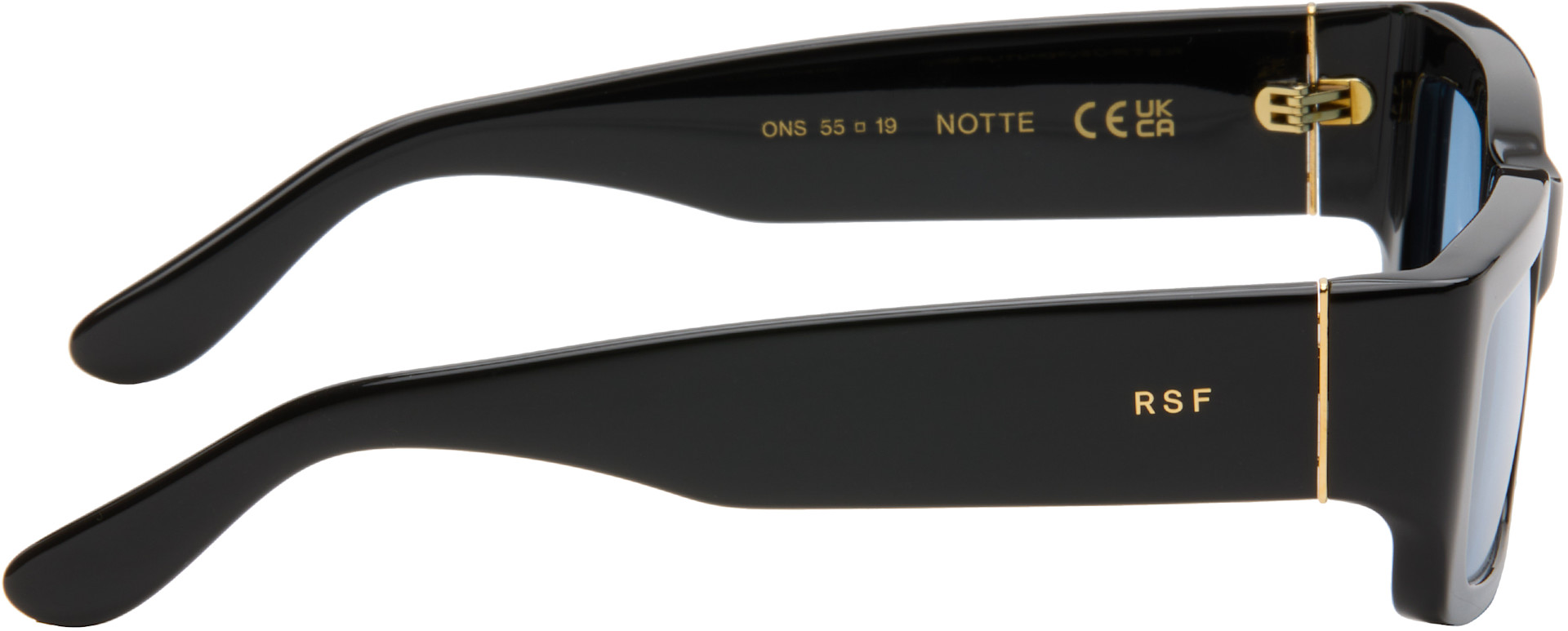 RETROSUPERFUTURE - Lunettes de soleil Notte noires