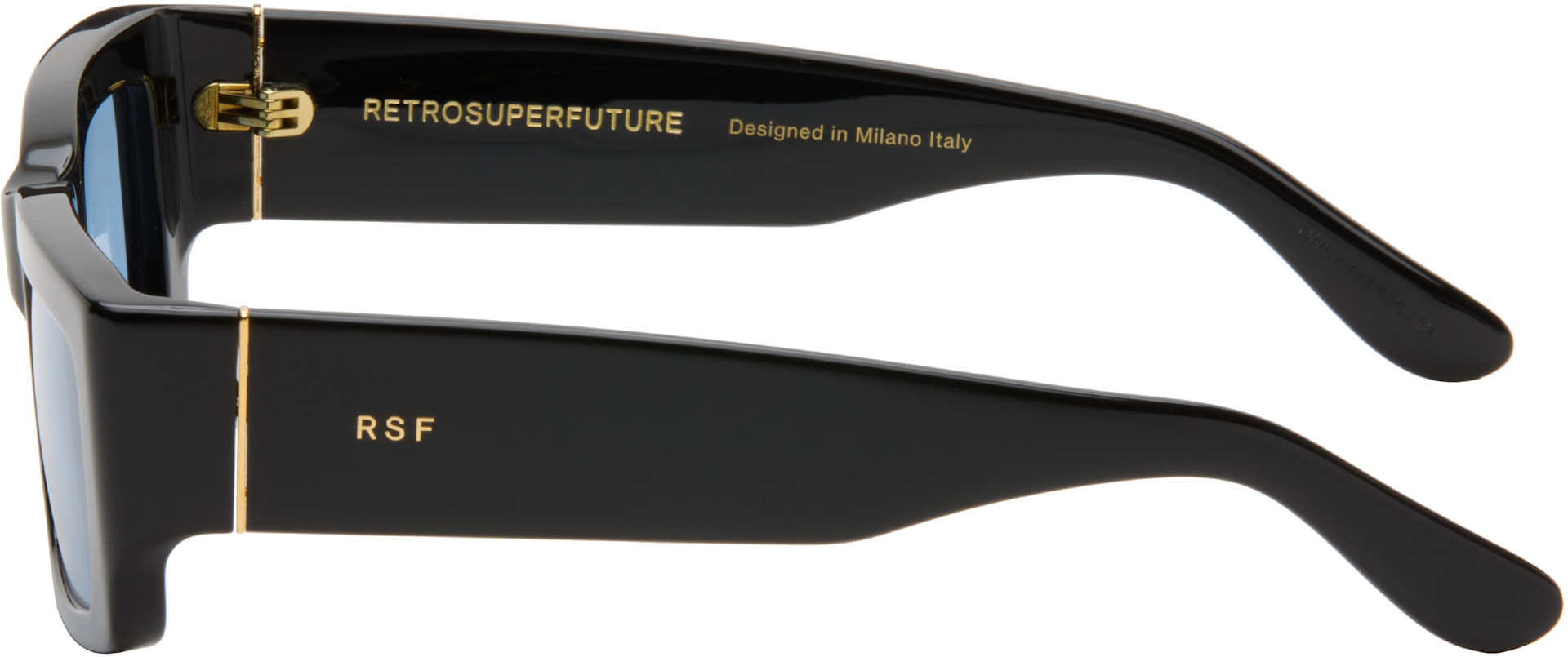 RETROSUPERFUTURE - Lunettes de soleil Notte noires