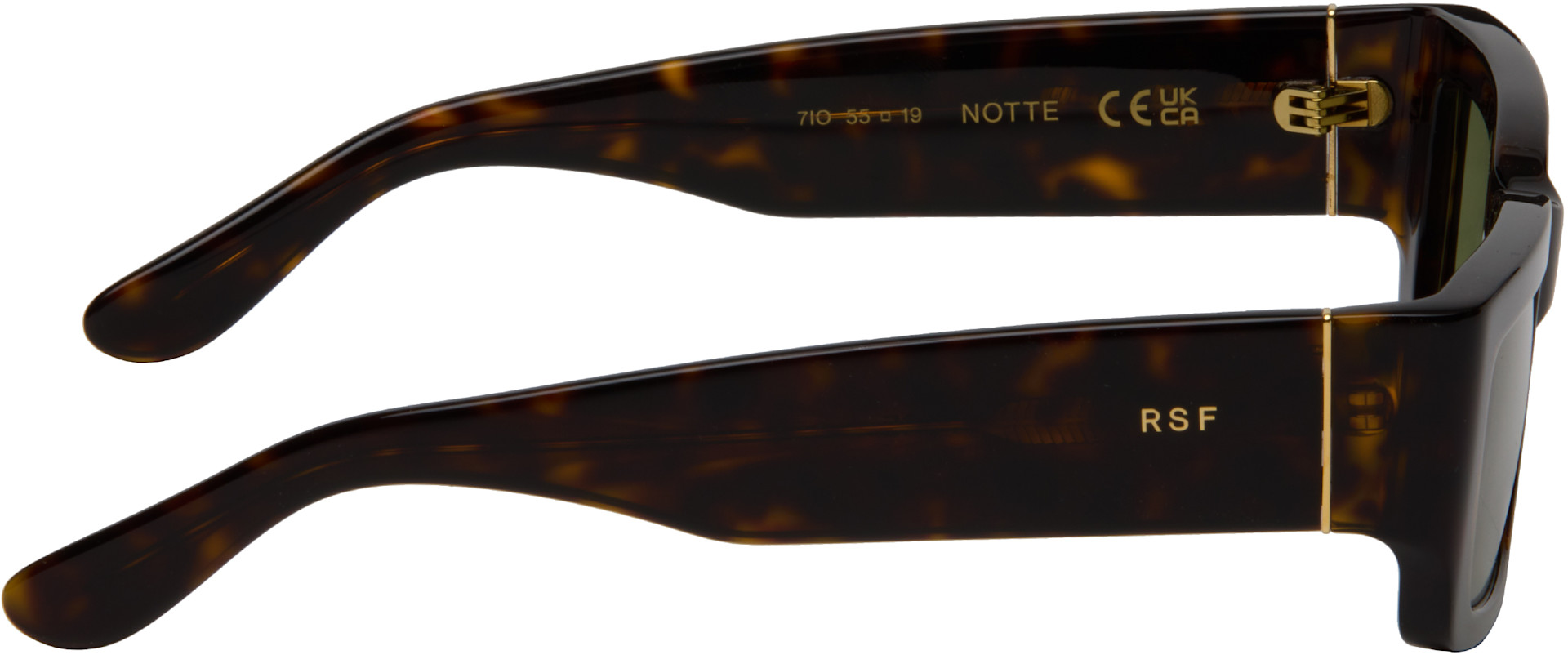 RETROSUPERFUTURE - Lunettes de soleil Notte brunes