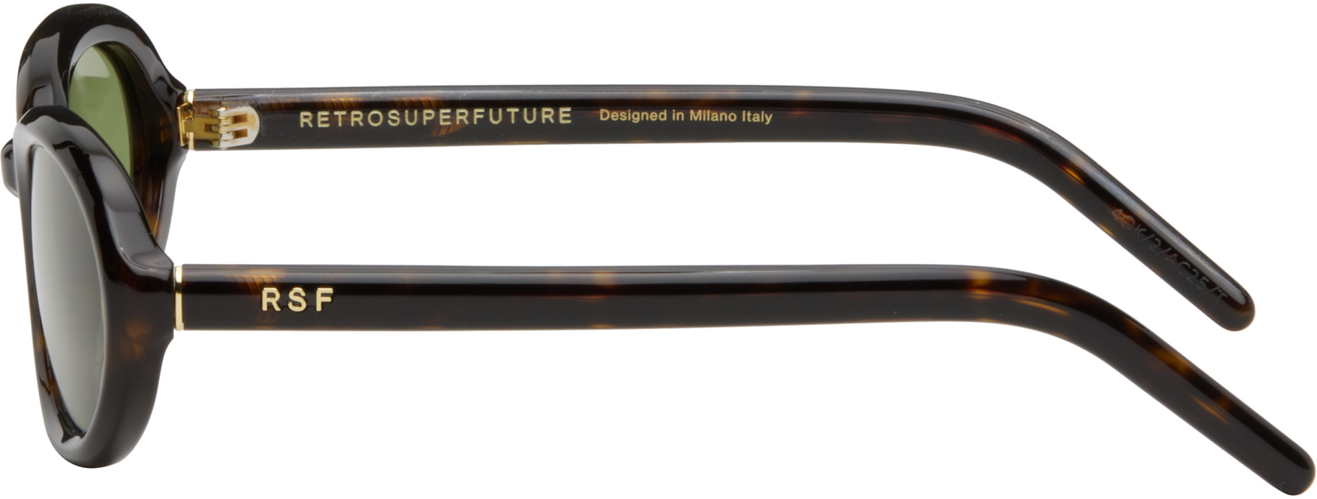RETROSUPERFUTURE - Lunettes de soleil Cherry brunes