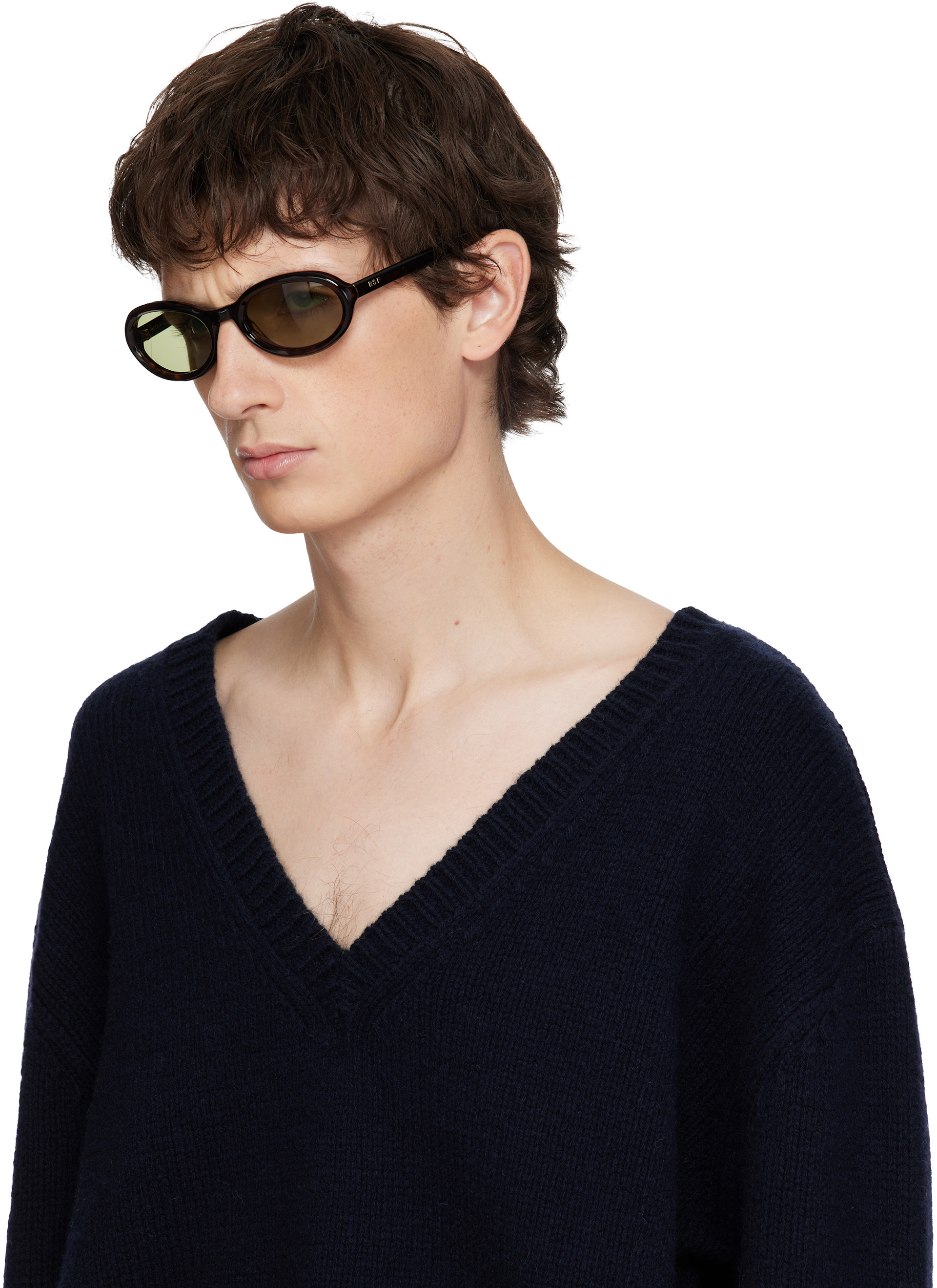 RETROSUPERFUTURE - Lunettes de soleil Cherry brunes