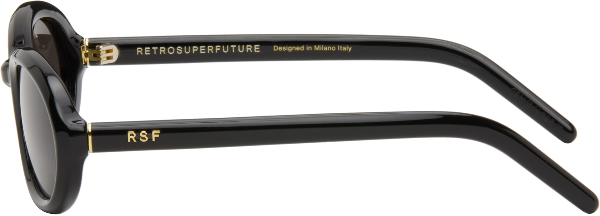 RETROSUPERFUTURE - Lunettes de soleil Cherry noires