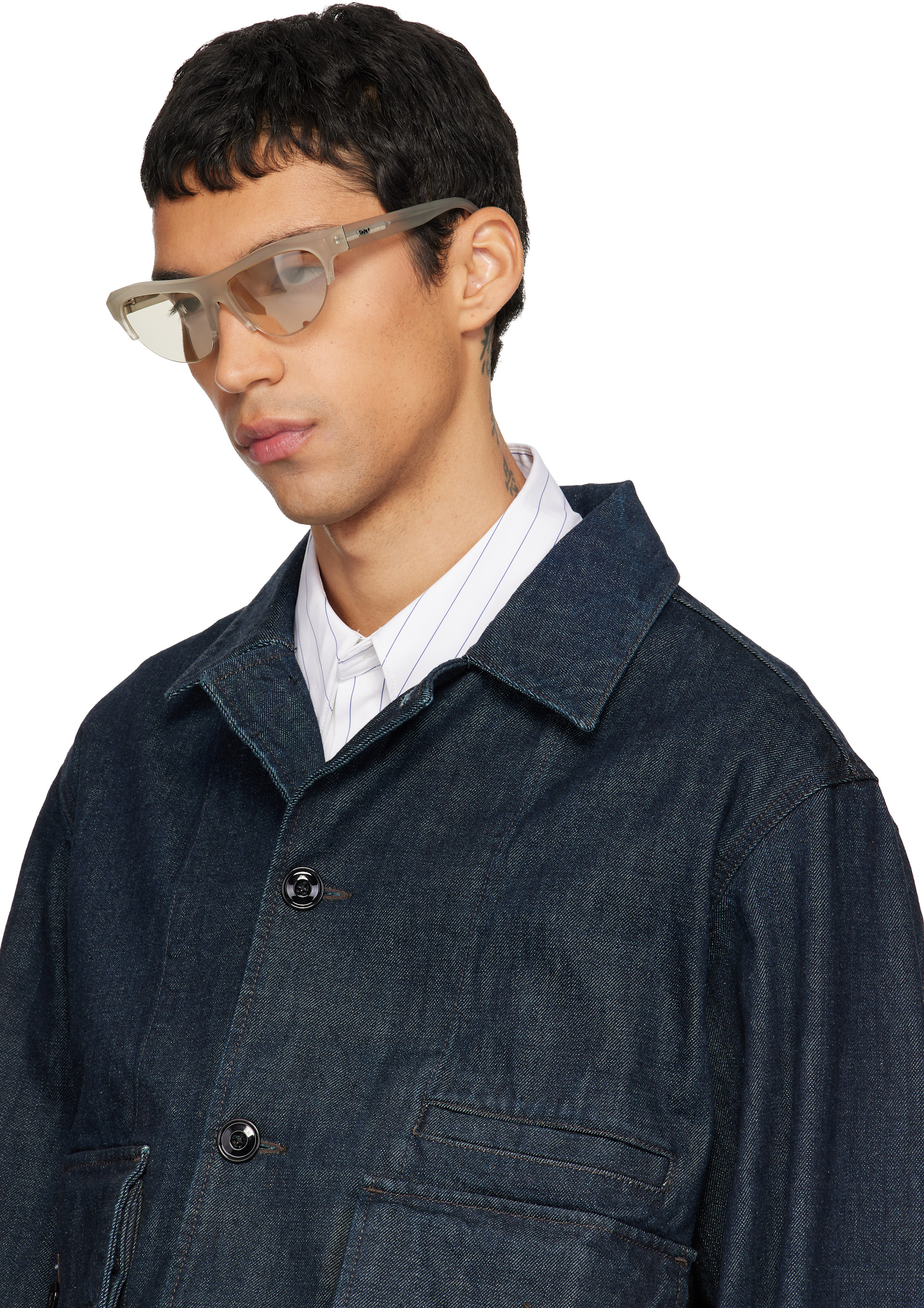 RETROSUPERFUTURE - Lunettes de soleil Ora transparentes
