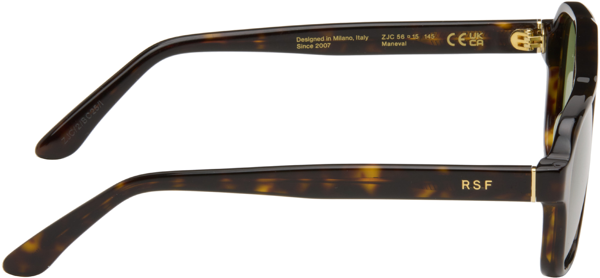 RETROSUPERFUTURE - Lunettes de soleil Maneval brunes