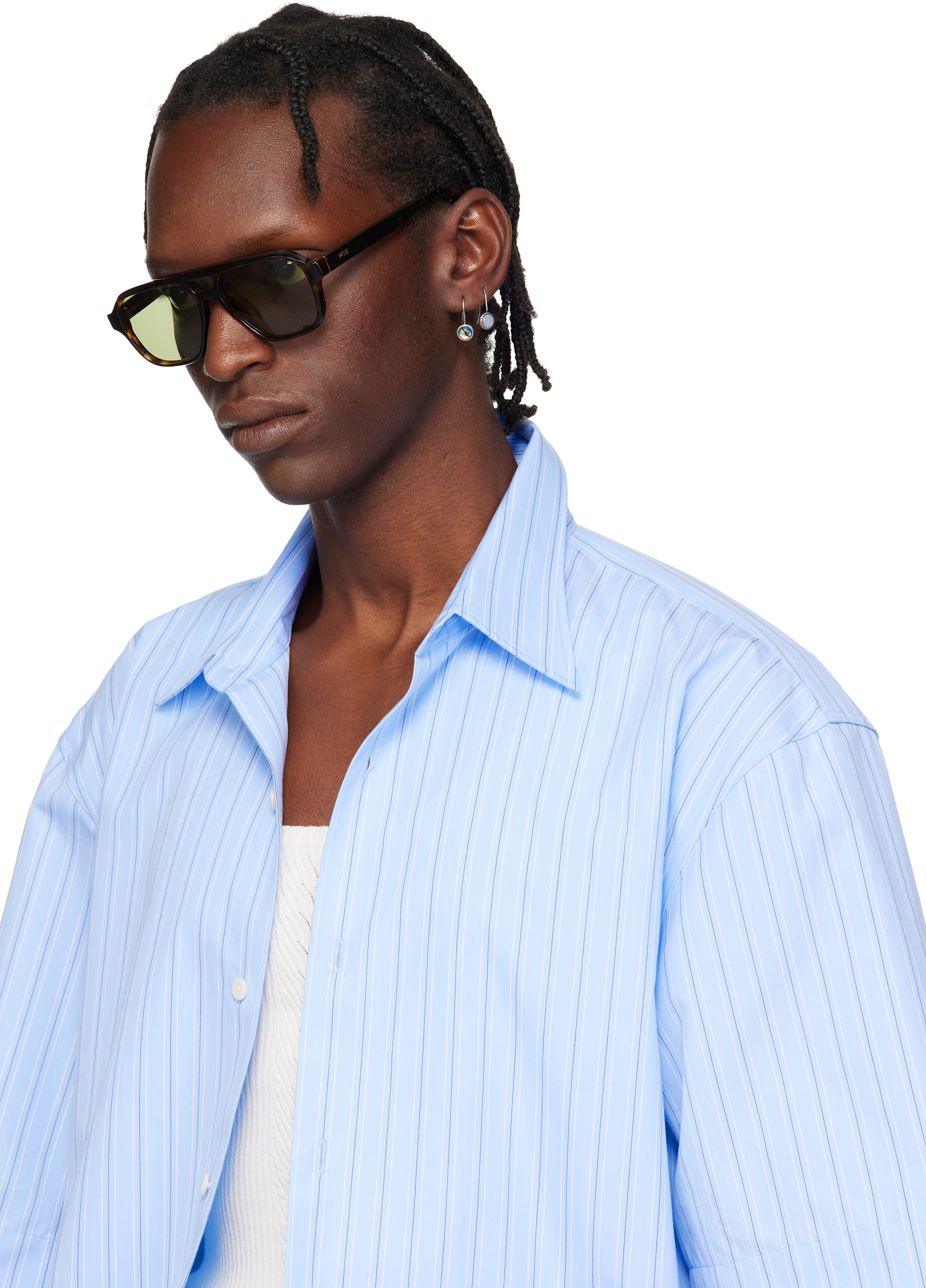 RETROSUPERFUTURE - Lunettes de soleil Maneval brunes