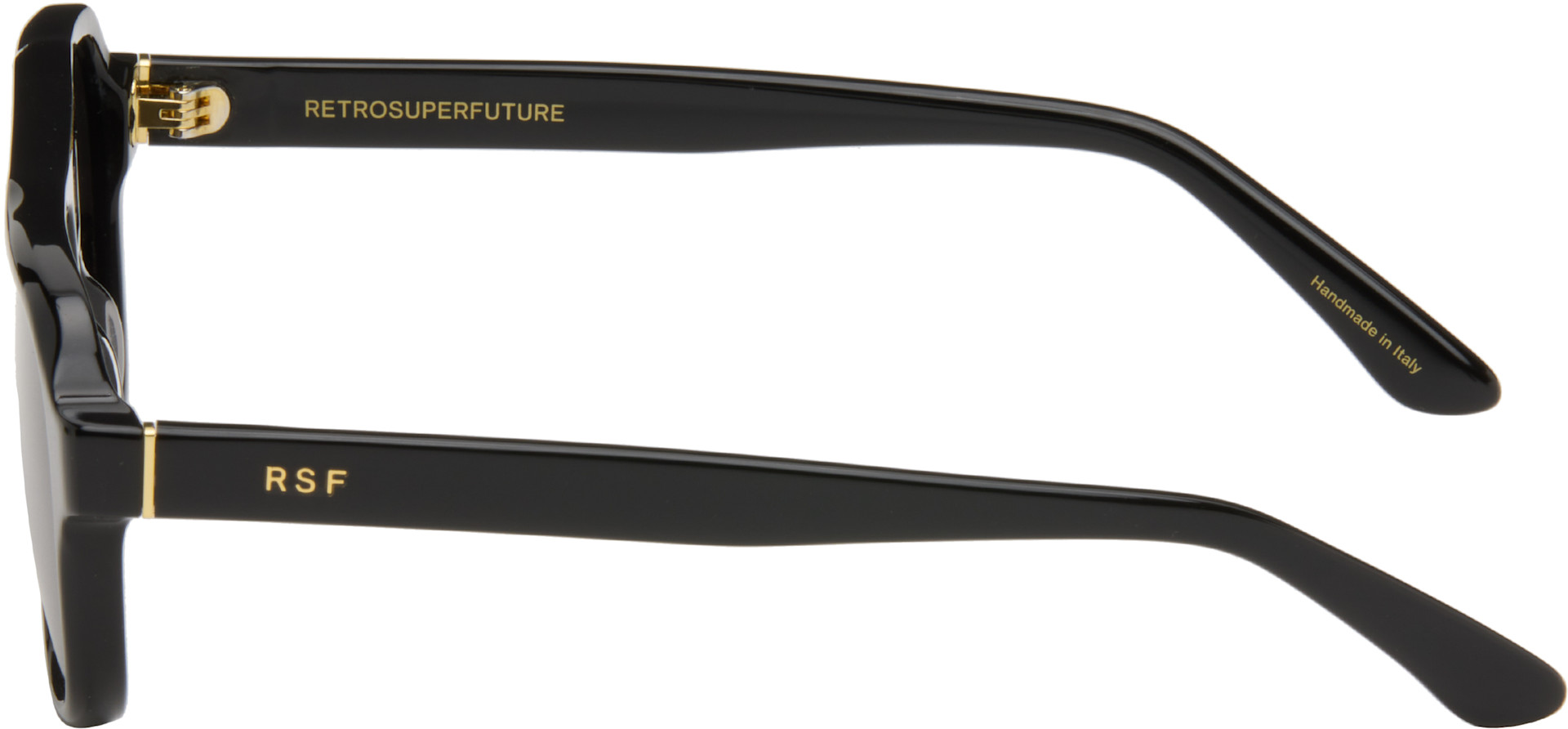 RETROSUPERFUTURE - Lunettes de soleil Maneval noires