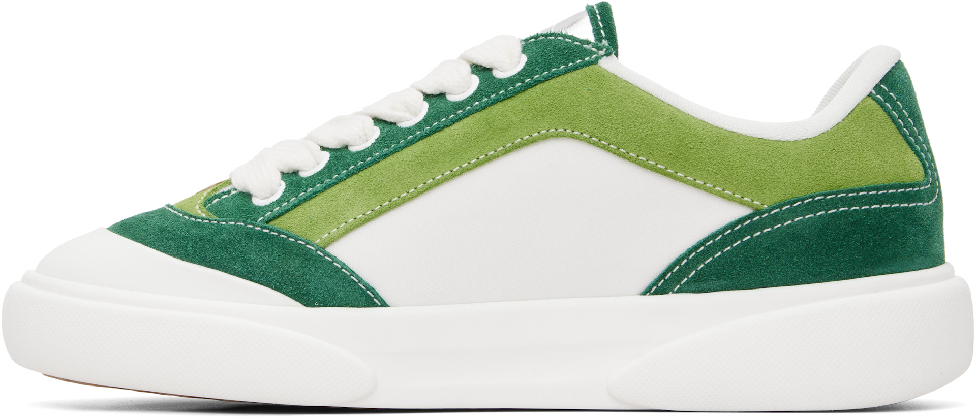 Casablanca - Baskets Del Mar blanc et vert