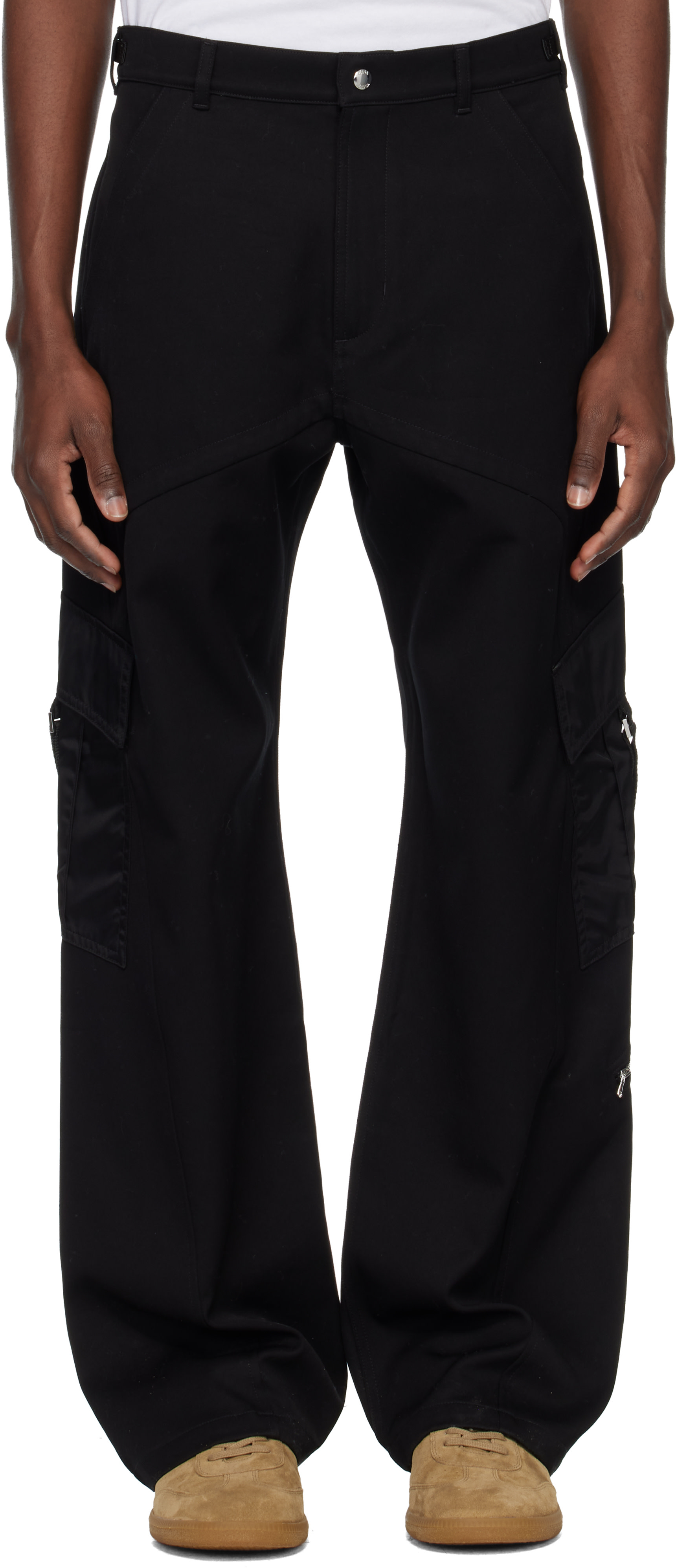 Casablanca - Black Paneled Cargo Pants