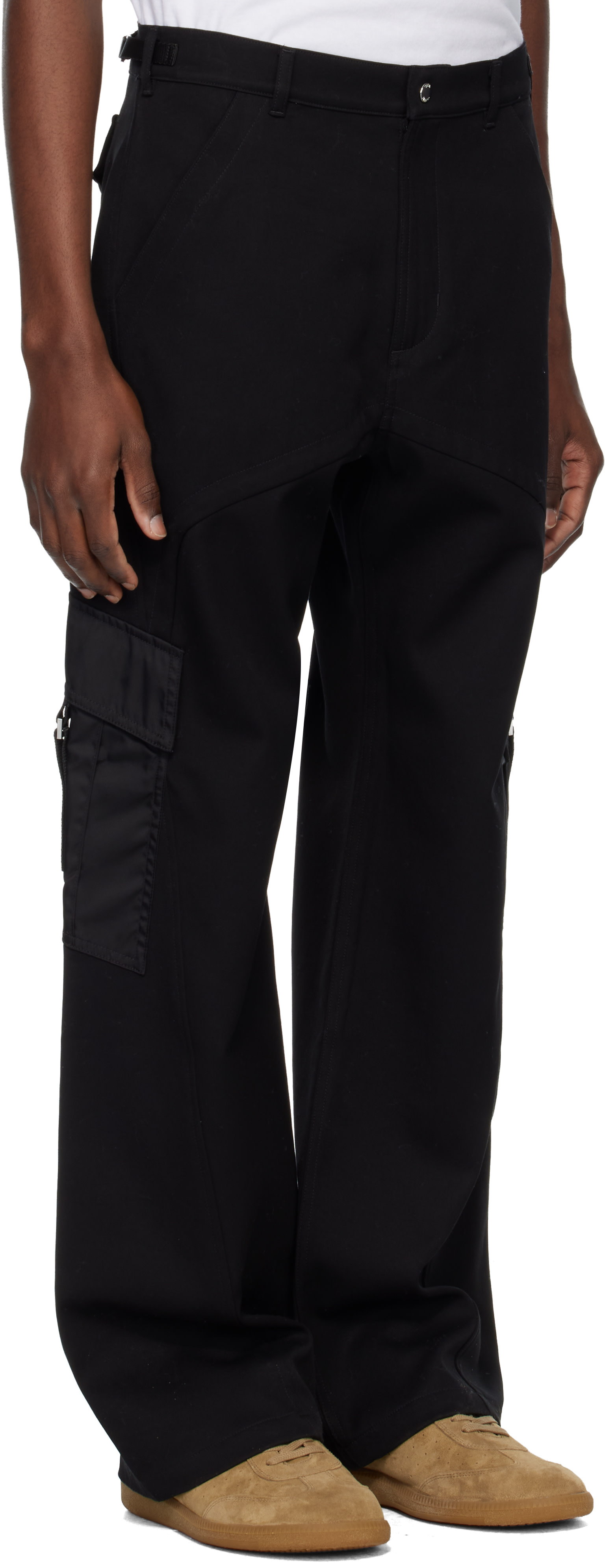 Casablanca - Black Paneled Cargo Pants