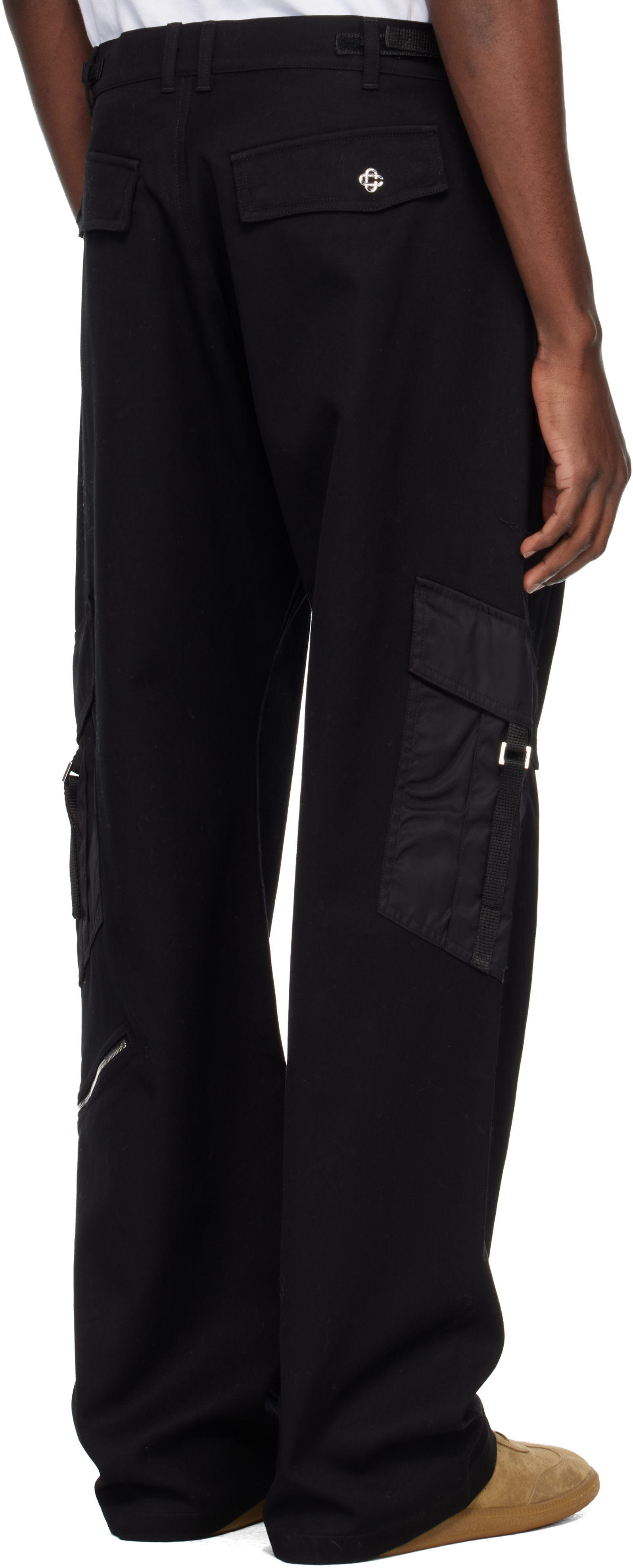 Casablanca - Black Paneled Cargo Pants