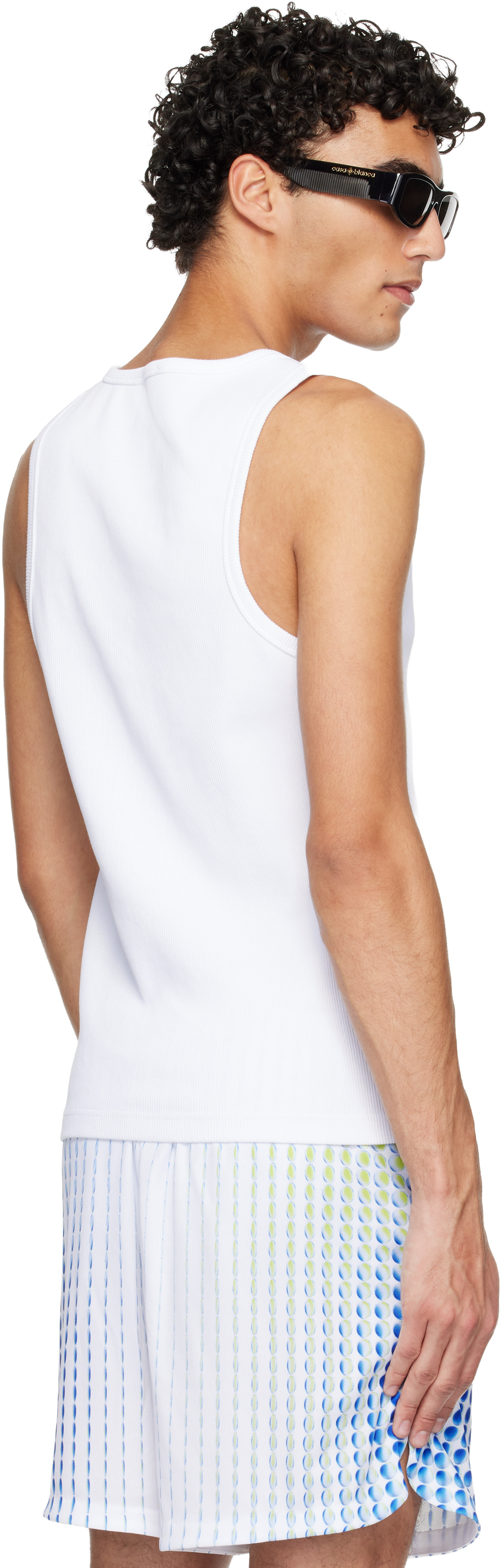Casablanca - 화이트 골지 탱크탑