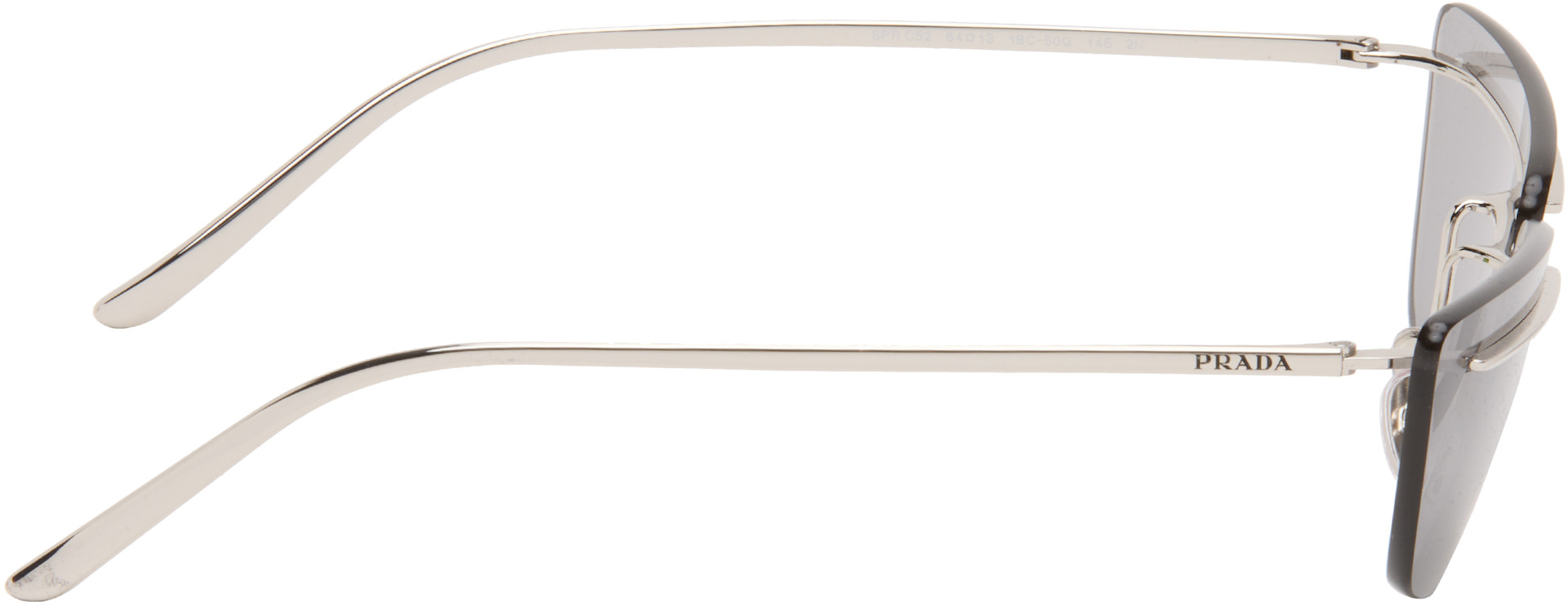 Prada Eyewear - Lunettes de soleil PR C52S grises