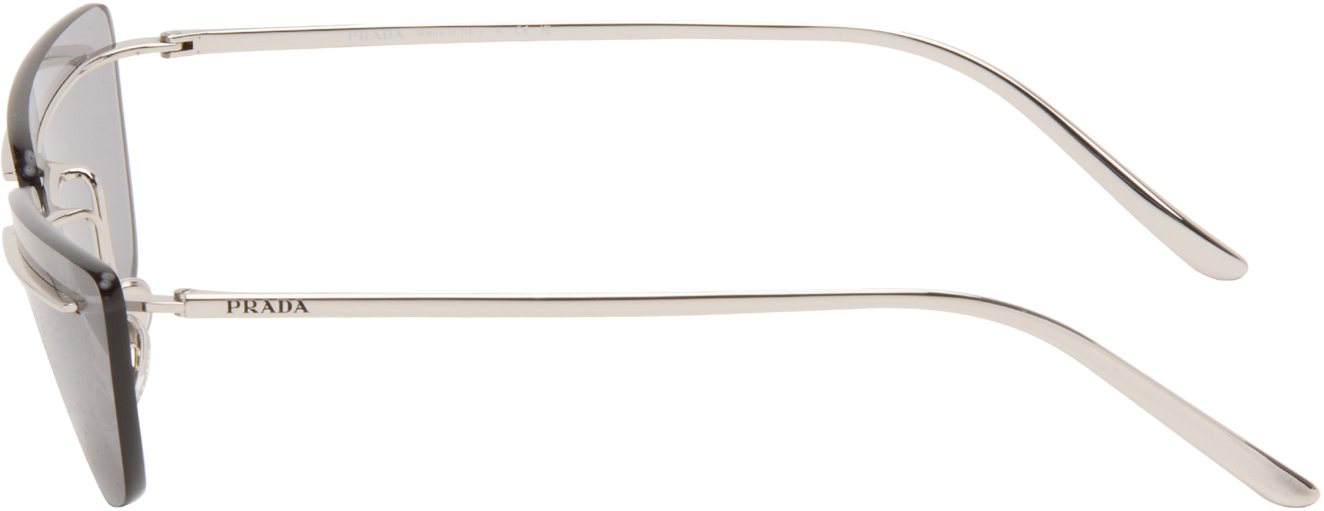 Prada Eyewear - Lunettes de soleil PR C52S grises