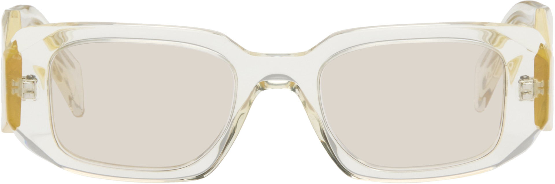 Prada Eyewear: イエロー 