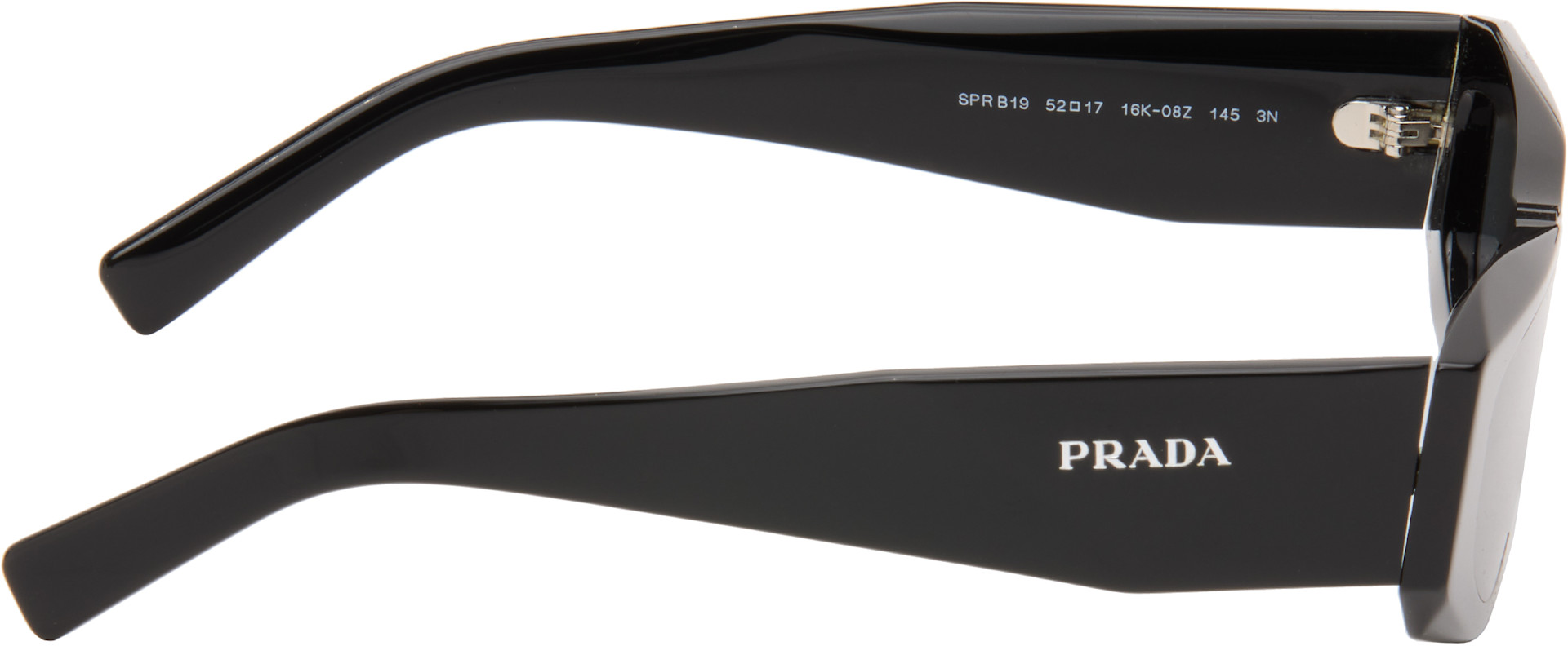 Prada Eyewear - 블랙 프라다 심볼 선글라스