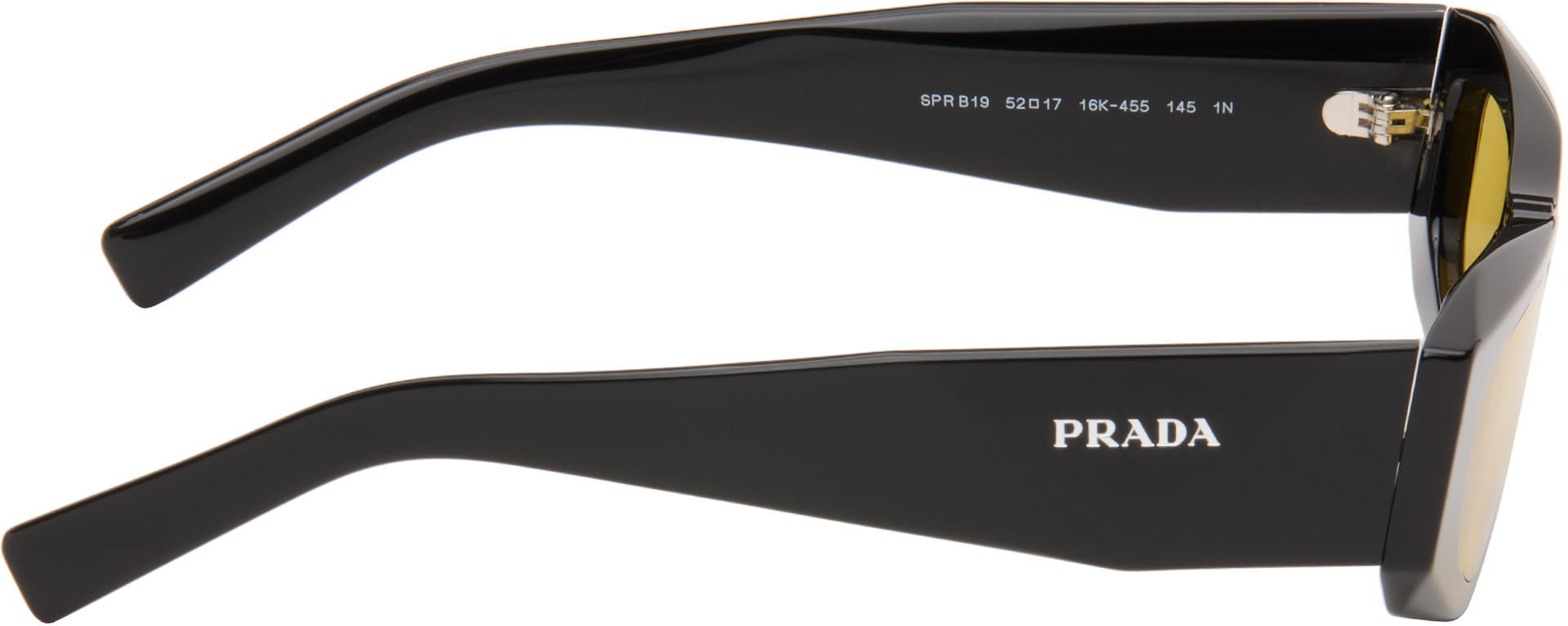 Prada Eyewear - 블랙 프라다 심볼 선글라스