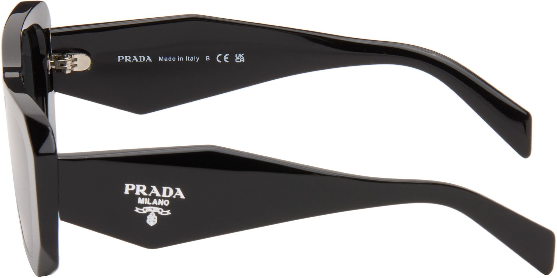 Prada Eyewear - 블랙 프라다 심볼 선글라스