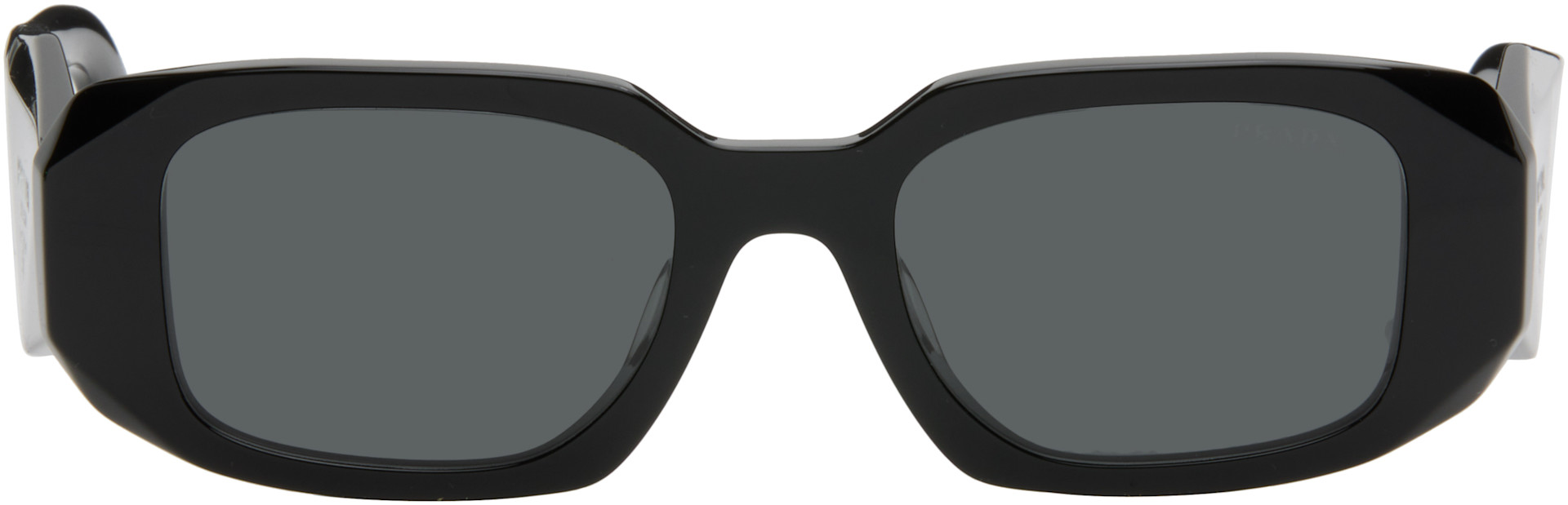 Prada Eyewear - Black 'Prada Symbole' Sunglasses
