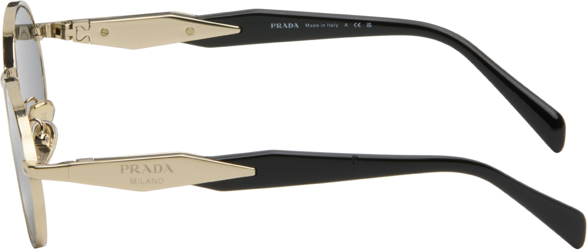 Prada Eyewear - Gold 'Prada Eyewear Collection' Sunglasses