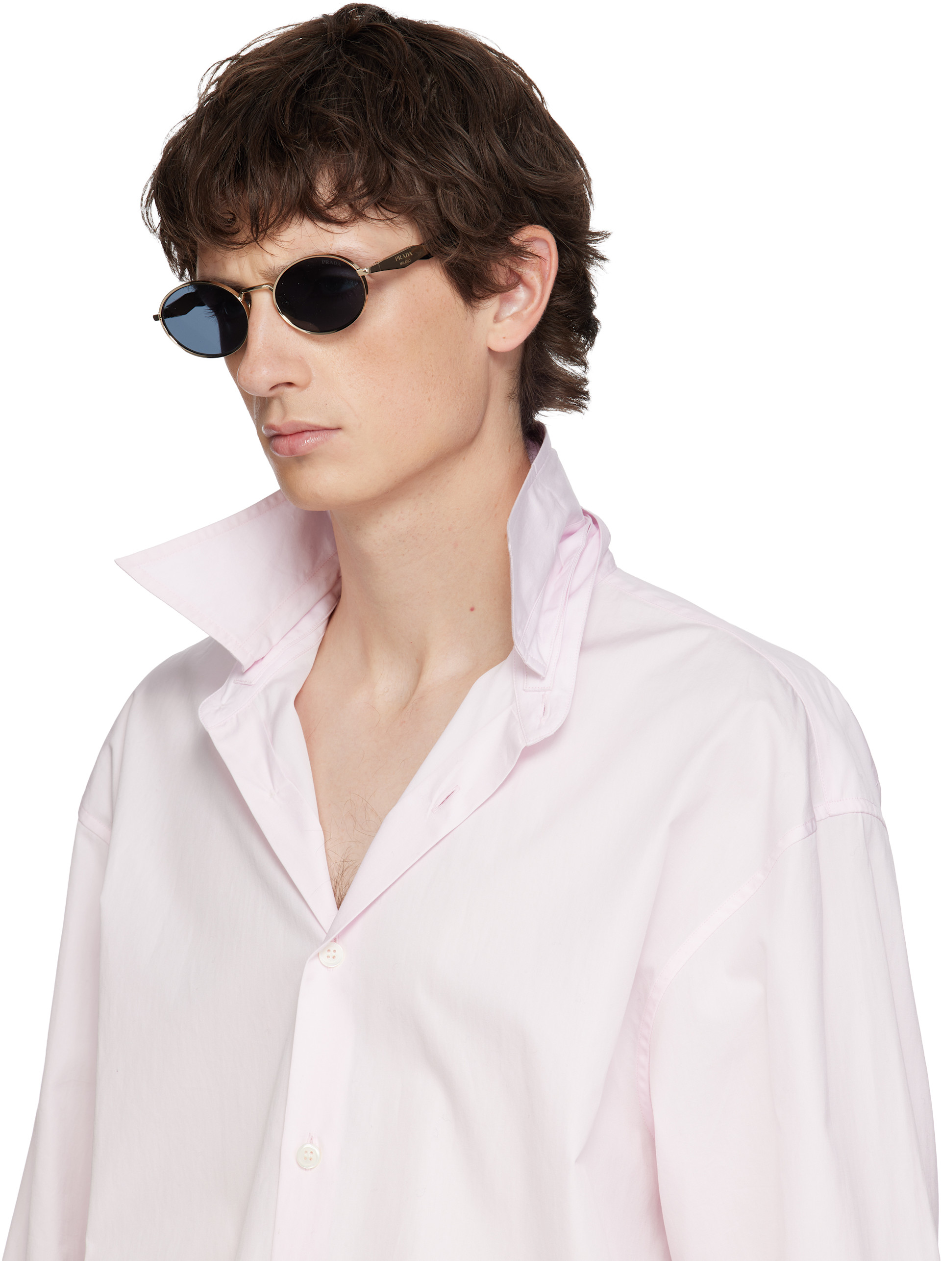 Prada Eyewear - Gold 'Prada Eyewear Collection' Sunglasses