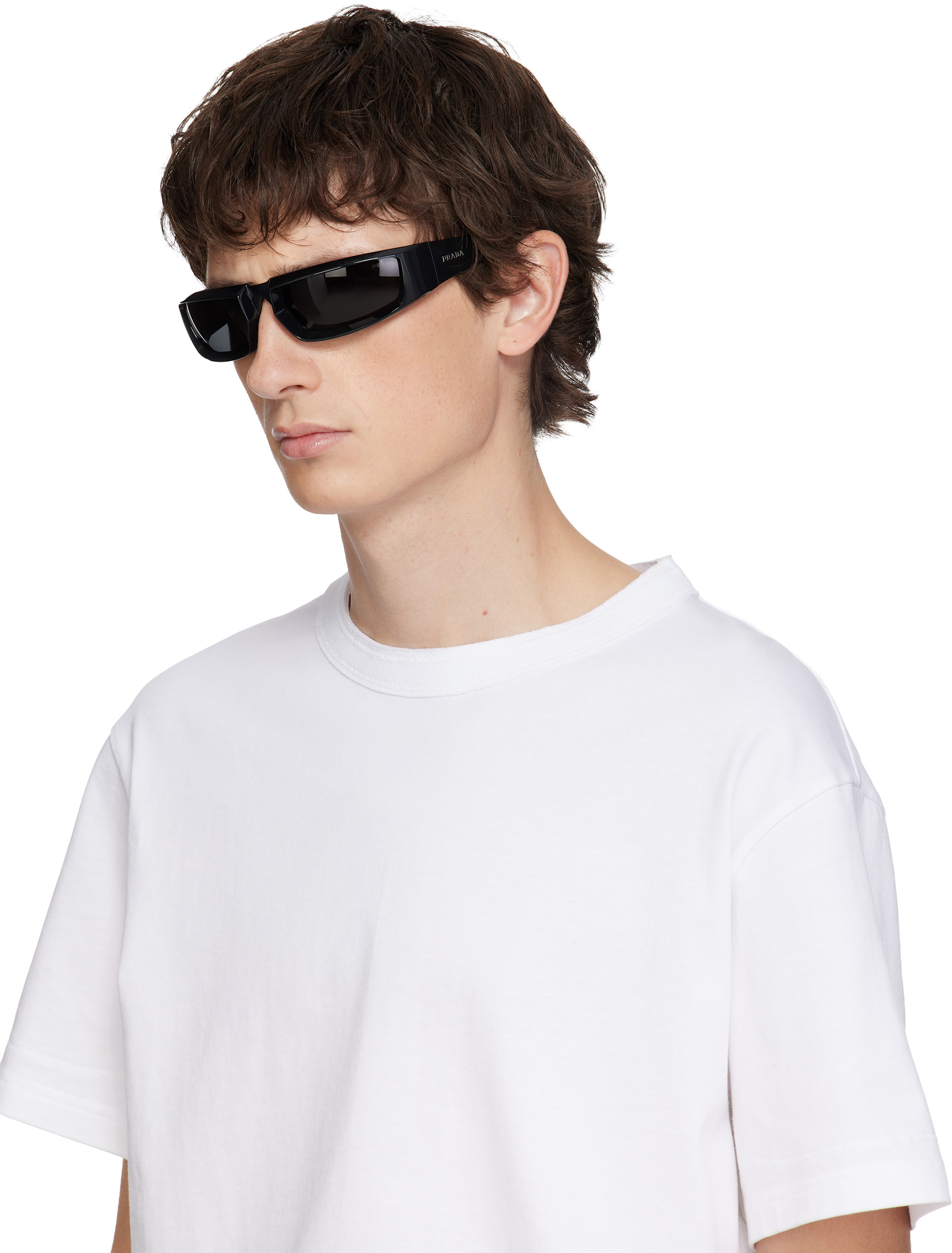 [新品] PRADA サングラス ブラック Prada Eyewear: ブラック PR 25YS サングラス | SSENSE 日本