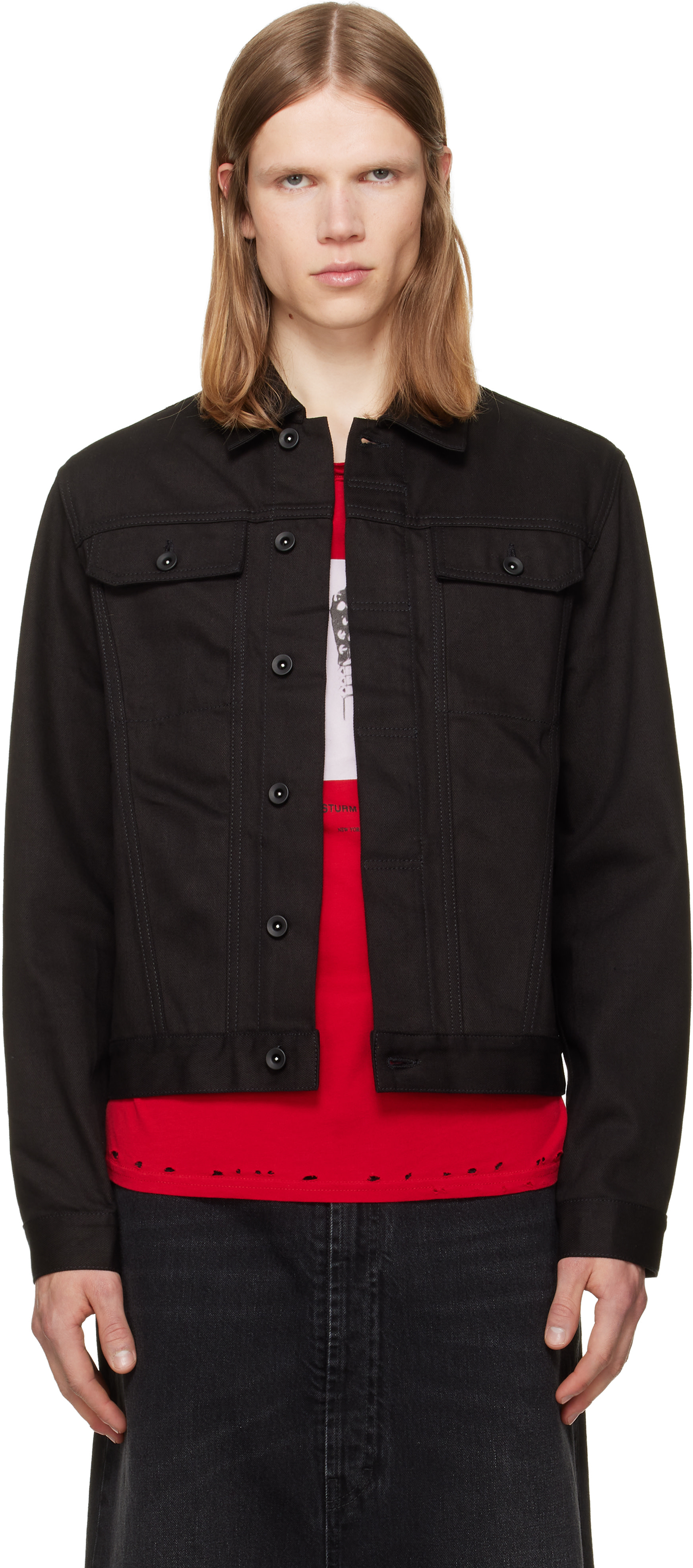 JKEEFER - Blouson Jacob Type Three noir en denim