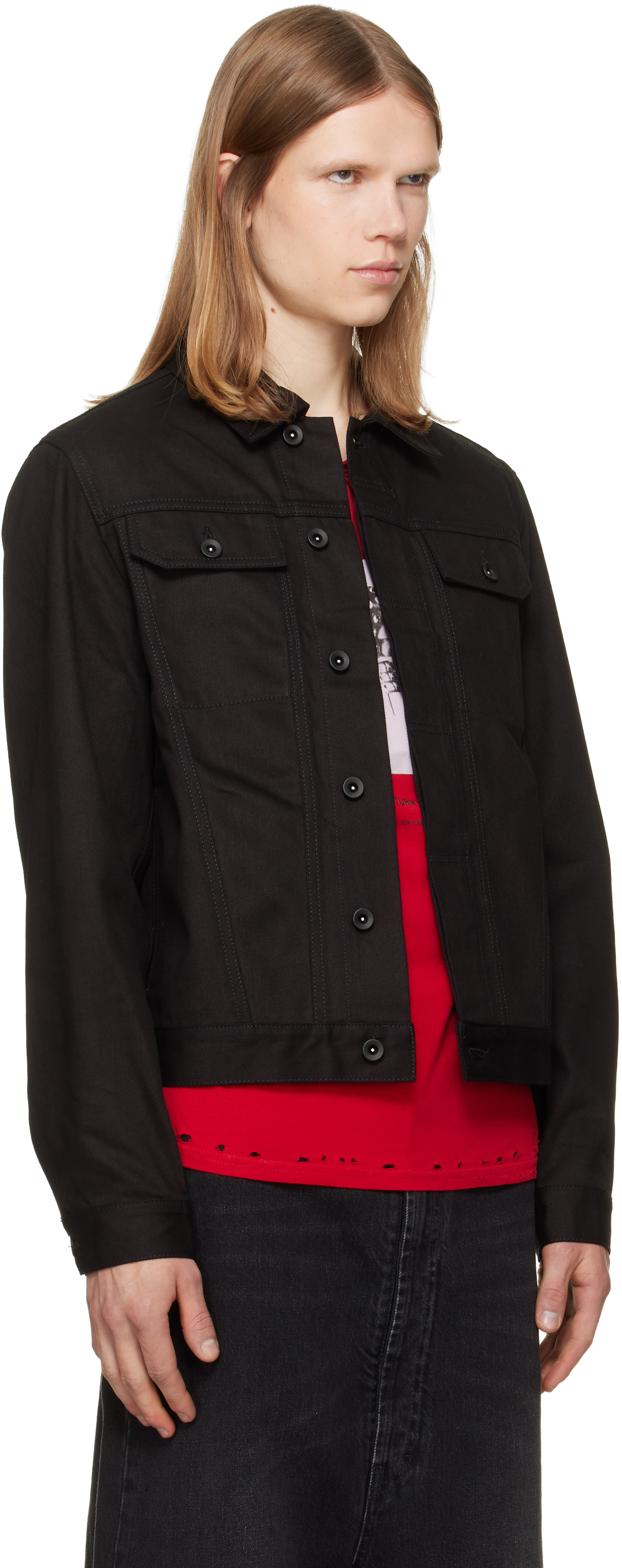 JKEEFER - Blouson Jacob Type Three noir en denim