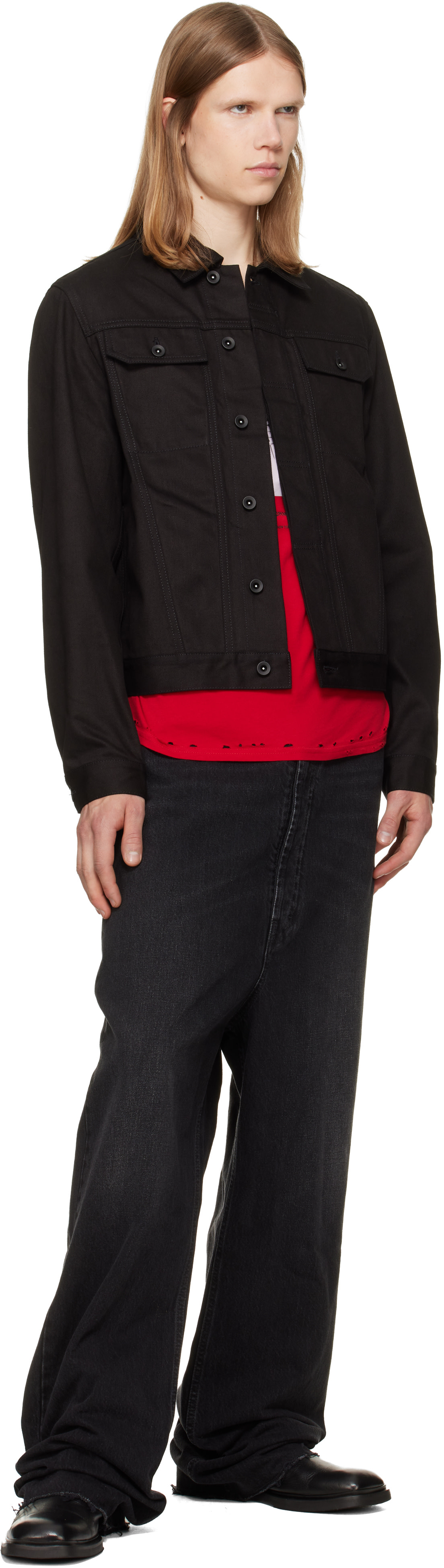 JKEEFER - Blouson Jacob Type Three noir en denim