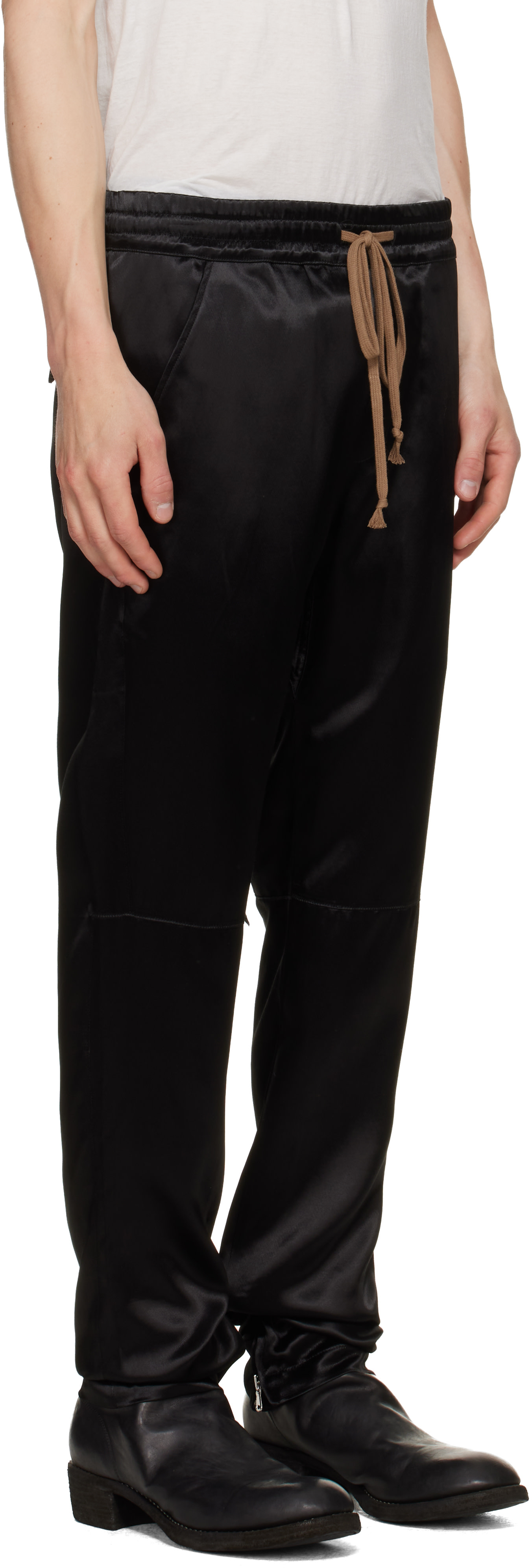 JKEEFER - Pantalon motard noir
