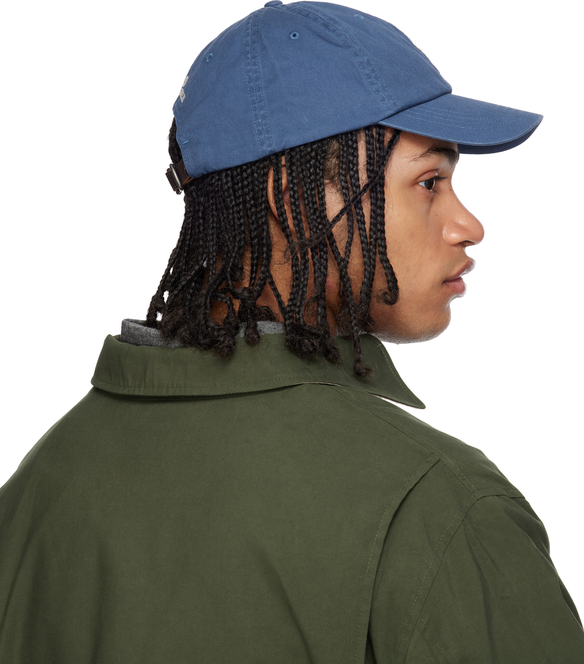 Polo Ralph Lauren: ブルー Polo Bear ツイル ベースボールキャップ