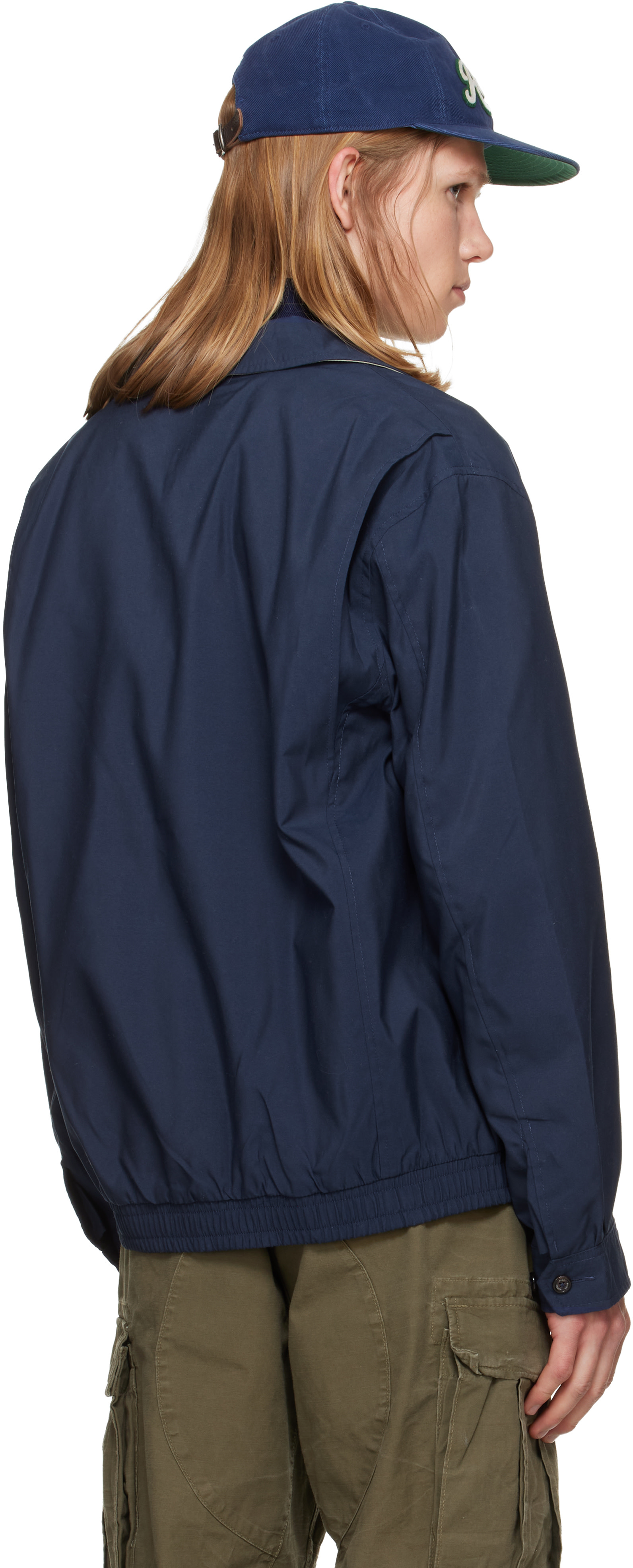 Polo Ralph Lauren ネイビー ジャンパー Polo Ralph Lauren: ネイビー バイスイング ジャケット | SSENSE 日本