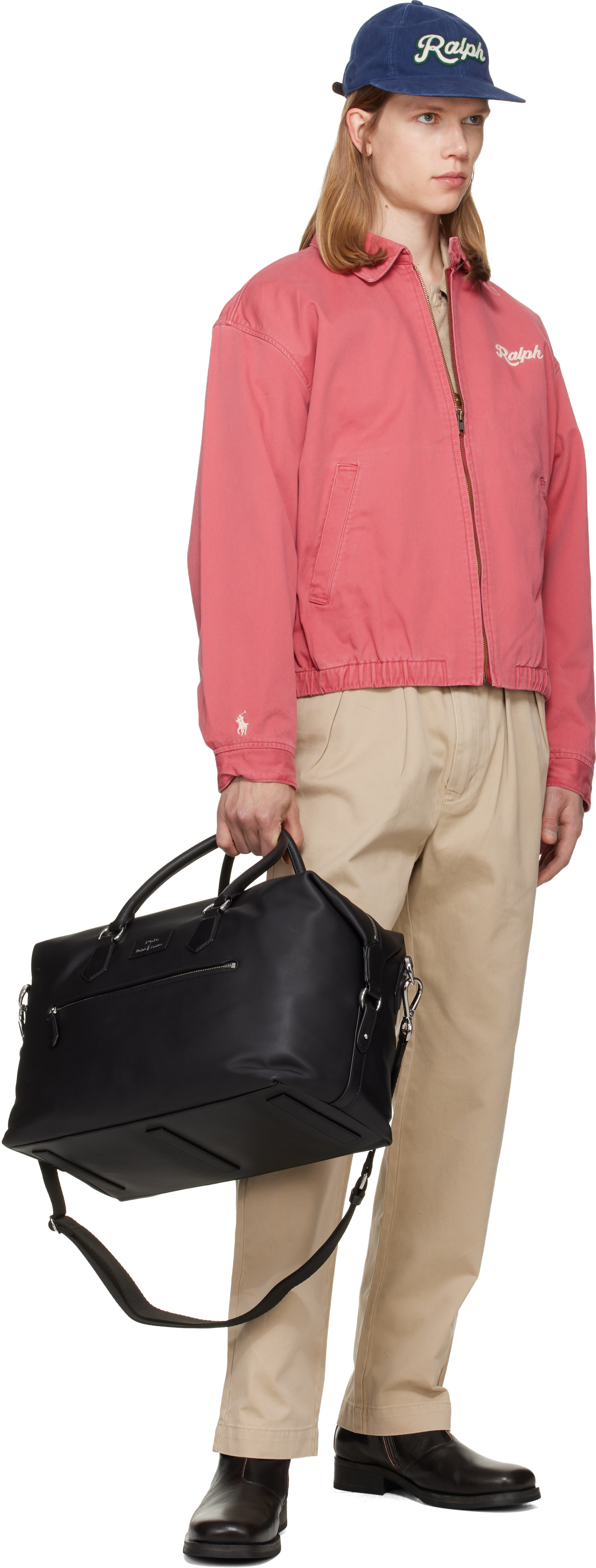 Polo Ralph Lauren: ピンク 'The Big Bayport' ジャケット | SSENSE 日本