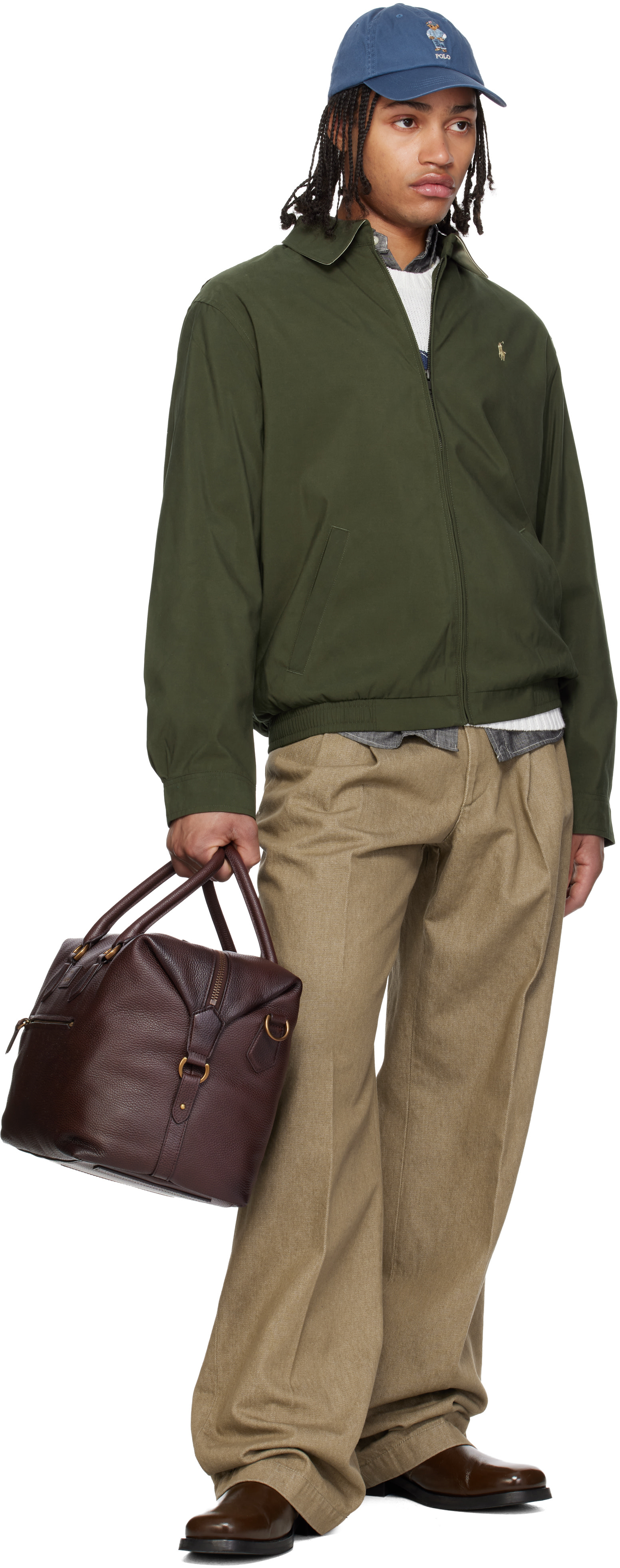 Polo Ralph Lauren: Khaki Bi-Swing Jacket | SSENSE