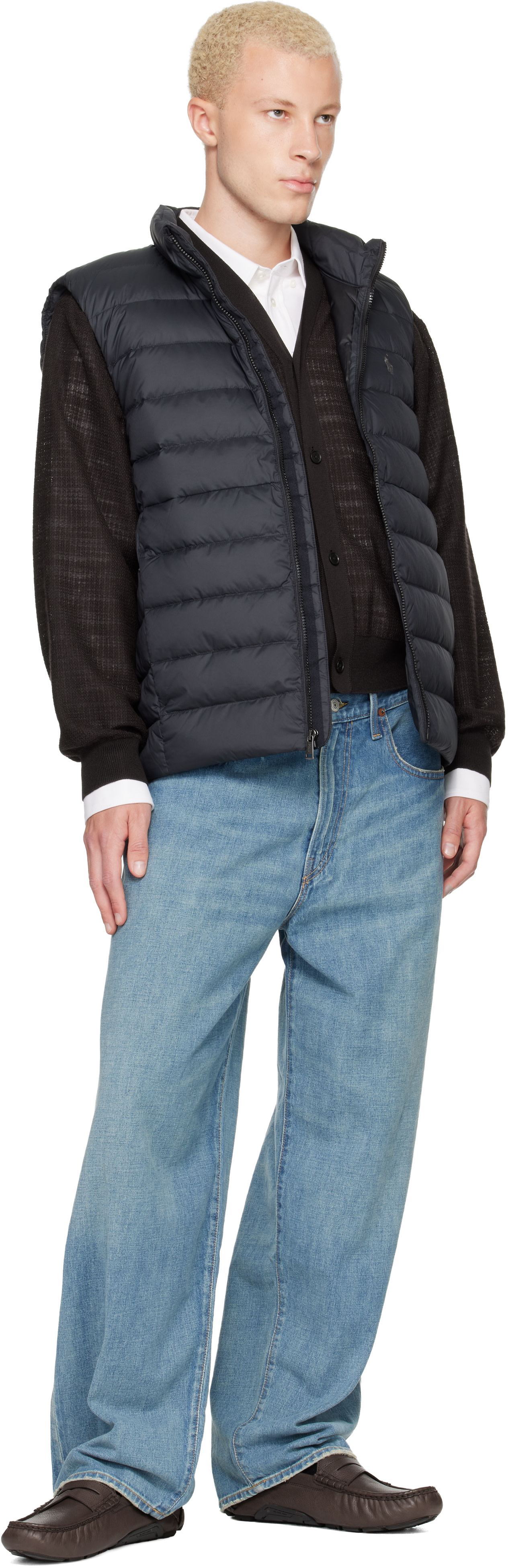 Polo Ralph Lauren: ブラック Perpetual Insulated ダウンベスト