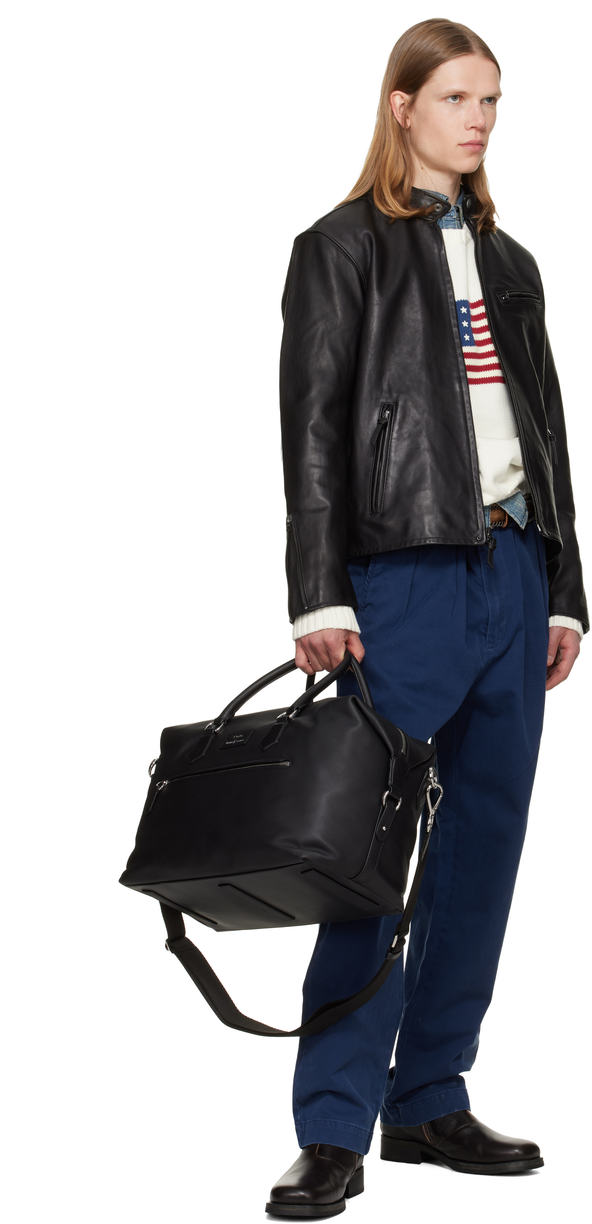 Polo Ralph Lauren: Navy Whitman Chino Trousers | SSENSE