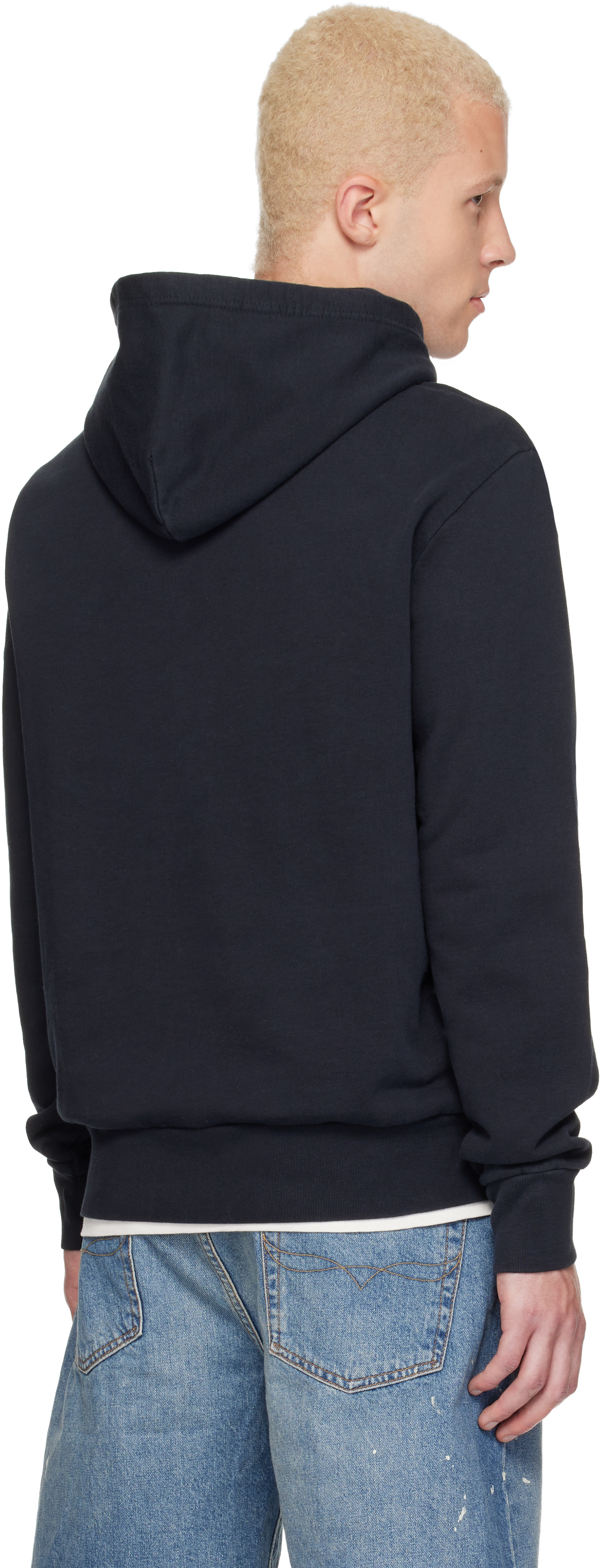 Polo Ralph Lauren - Pull à capuche noir à logo brodé