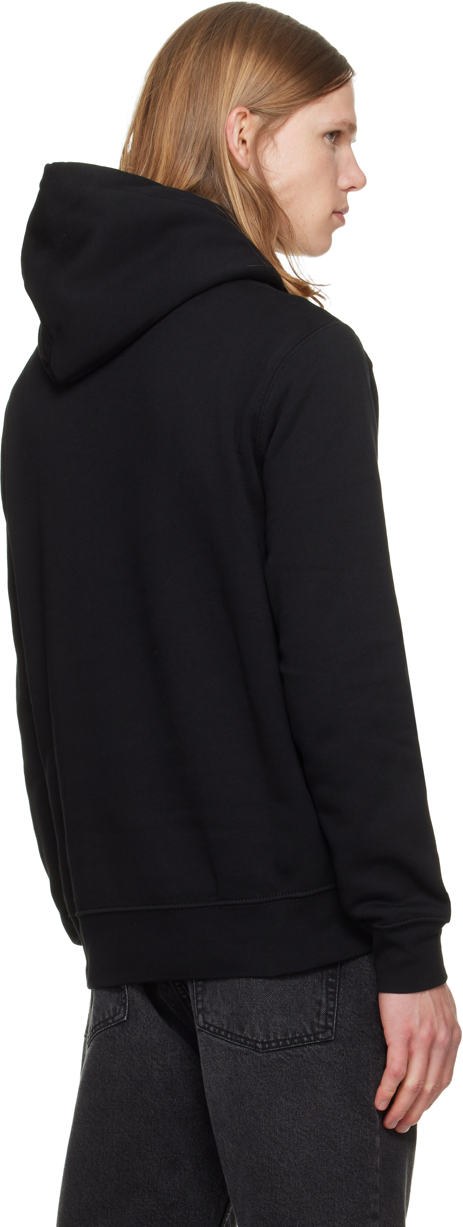 Polo Ralph Lauren - Pull à capuche noir à image à logo