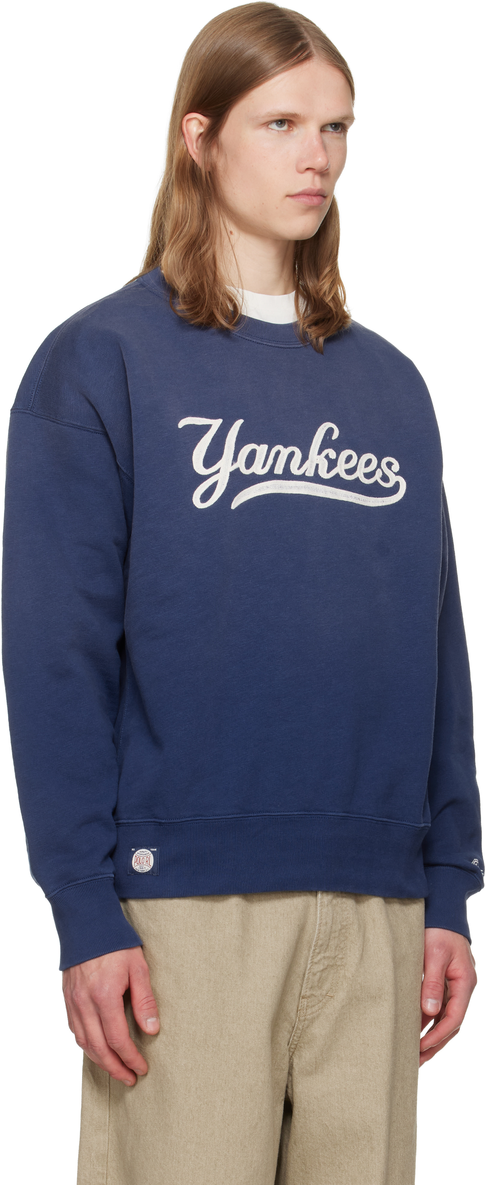Polo Ralph Lauren: ネイビー MLBエディション 'Yankees' スウェット
