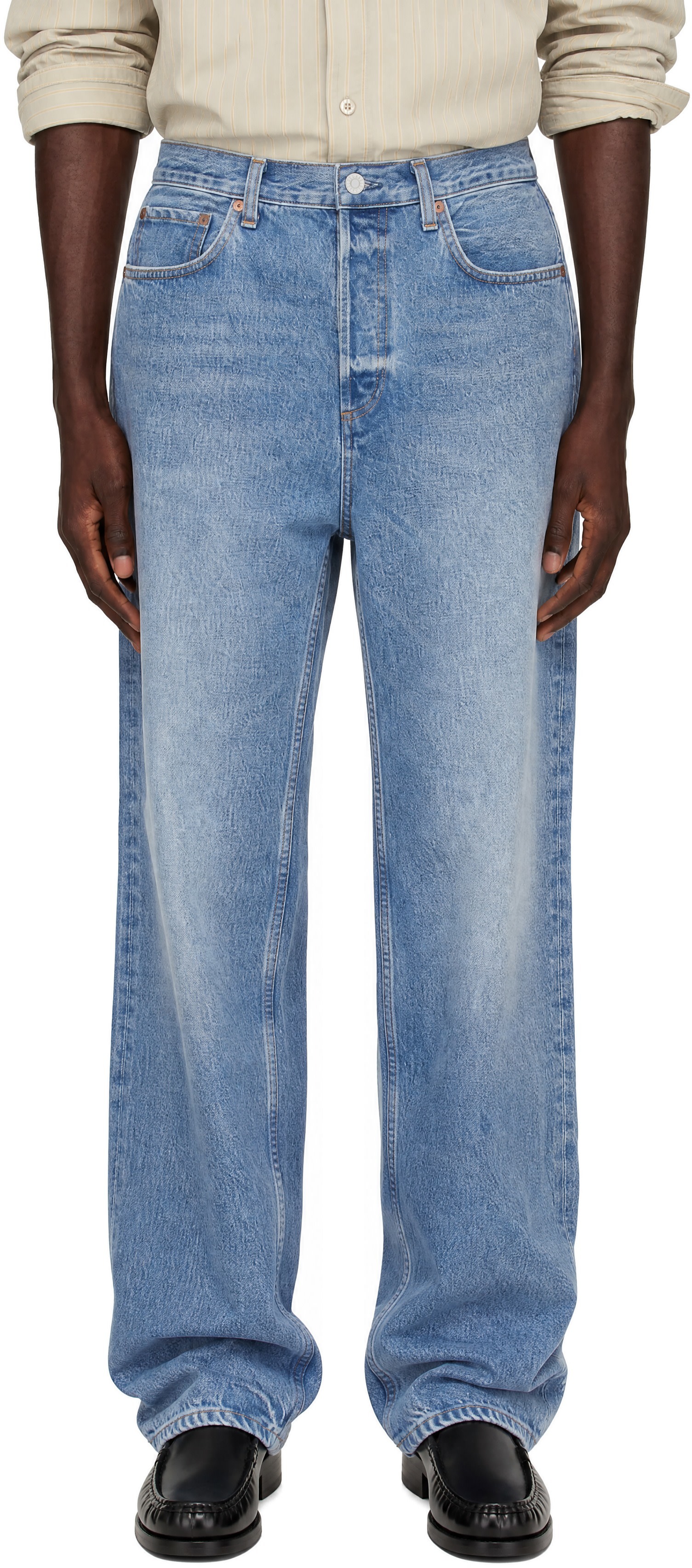 AGOLDE - Blue Magnus Trouser Jeans
