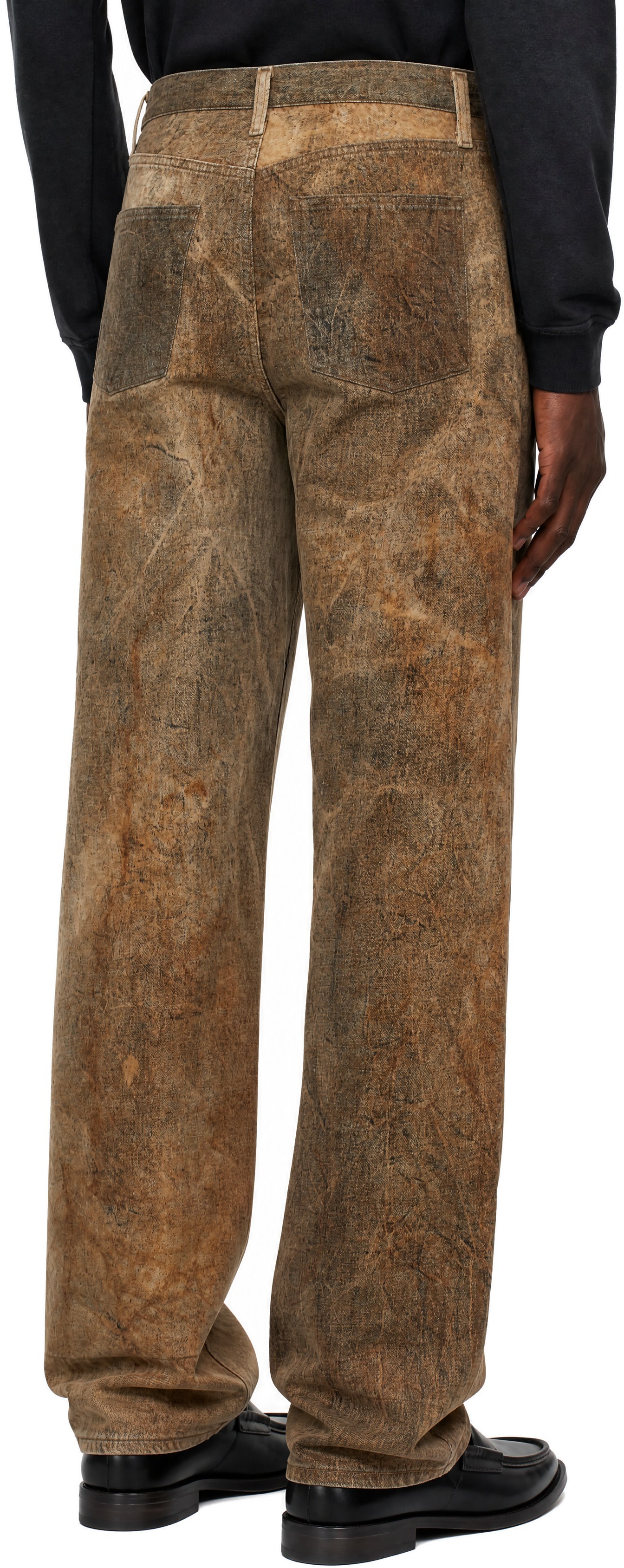 AGOLDE - Brown Afton Jeans