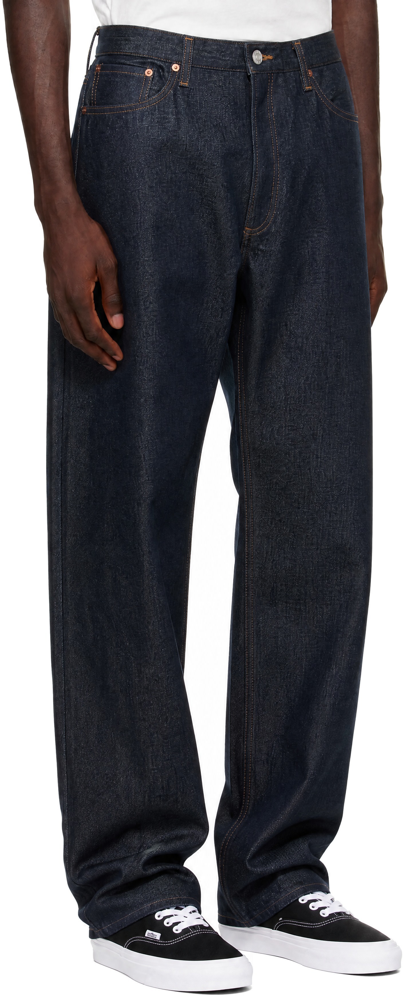 AGOLDE - Jean Afton bleu