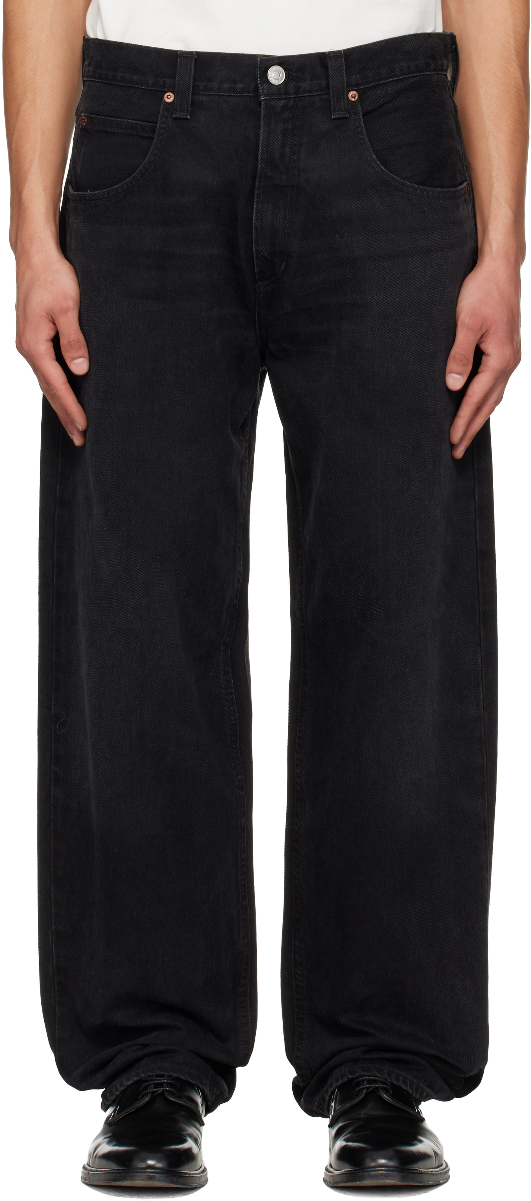 AGOLDE - Jean Fusion noir
